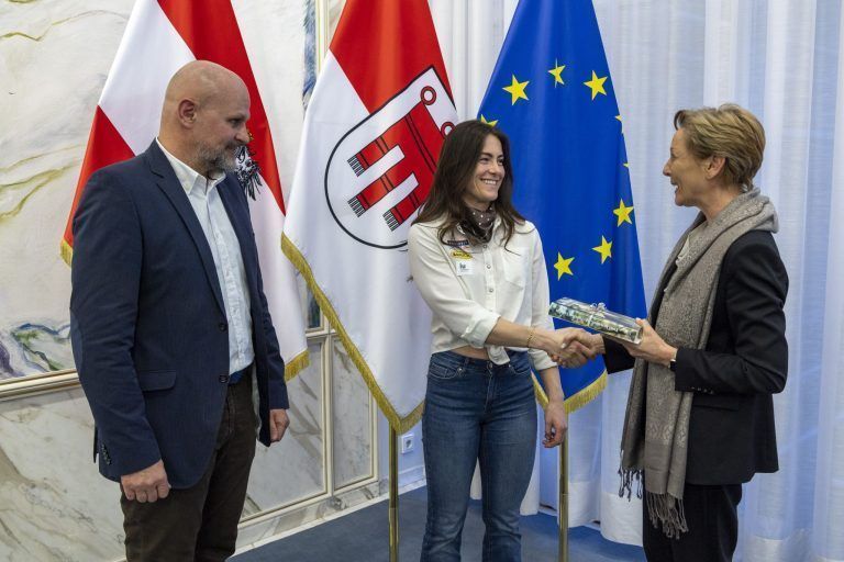 Für Olympiagold gab es goldenes Ehrenzeichen