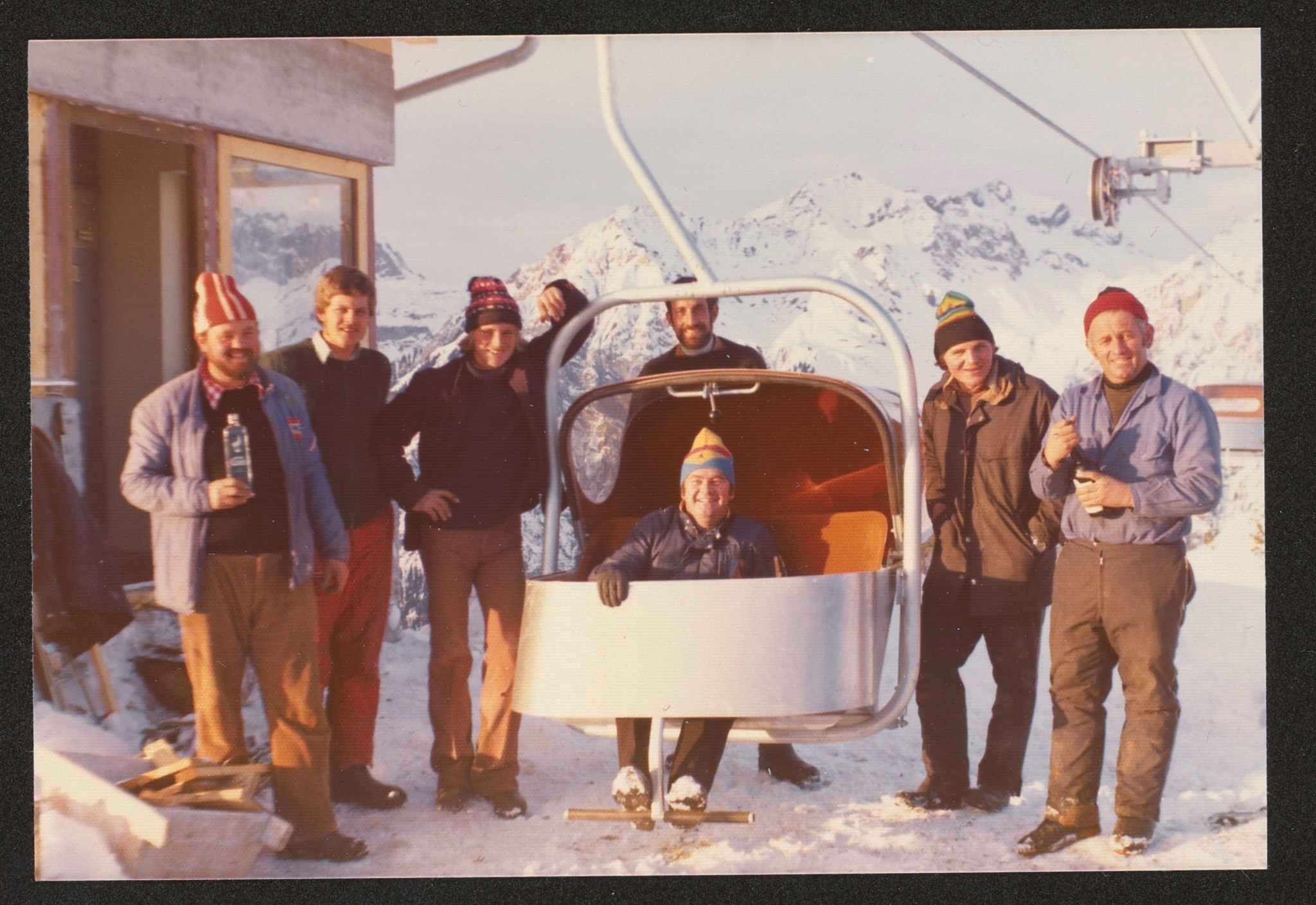  Probebetrieb vor der Eröffnung im Dezember 1975 (Foto: Roland Burtscher)