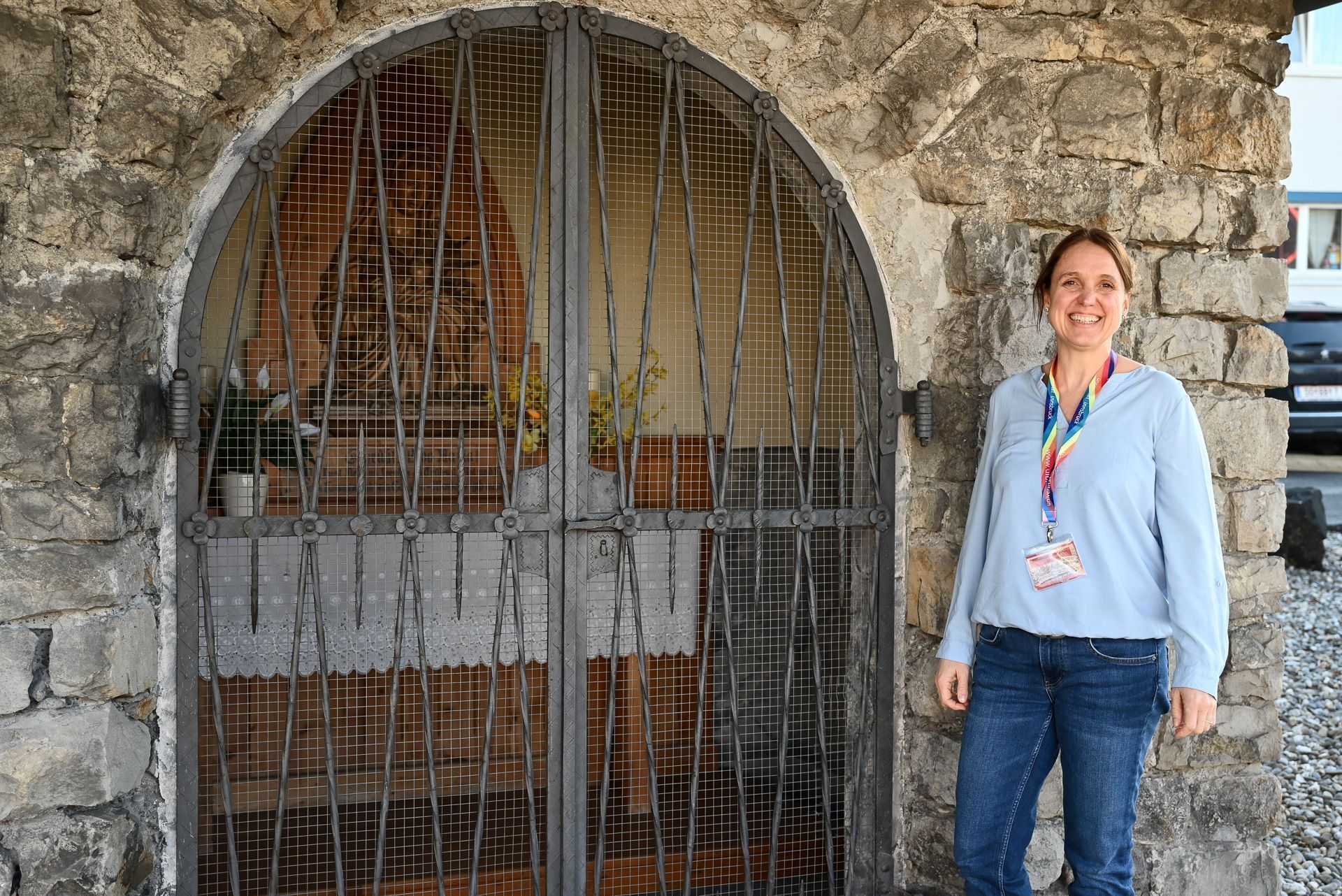 Auch in Lustenau gibt es viele spannende Stellen zu entdecken, wie die Marien-Kapelle in der Bildgasse. 