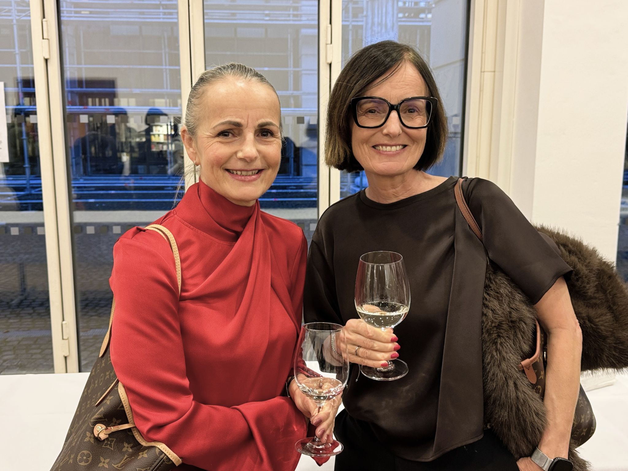 Elisabeth Huber-Mäser und Monika Leissing.