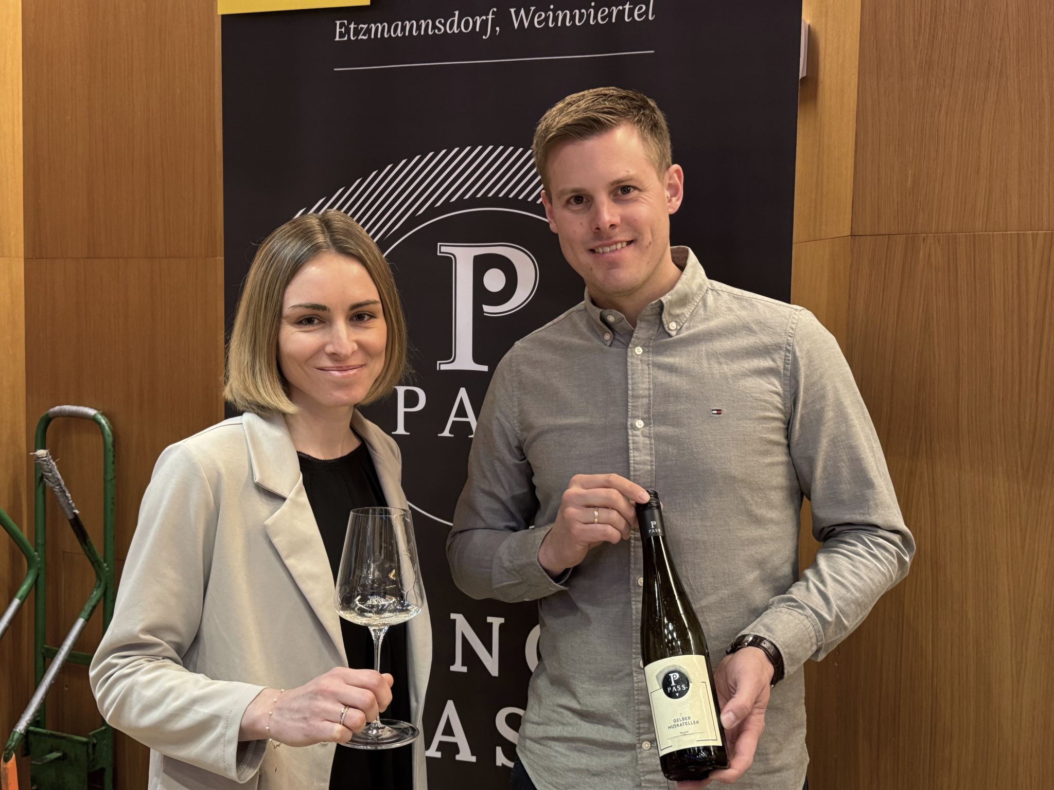  Gerald und Alexandra Pass vom Weingut Pass.