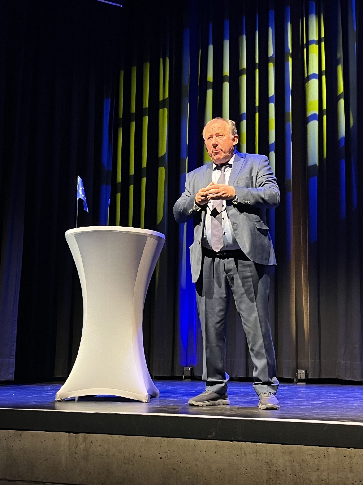 Der gebürtige Radiner Wolfgang Burtscher.