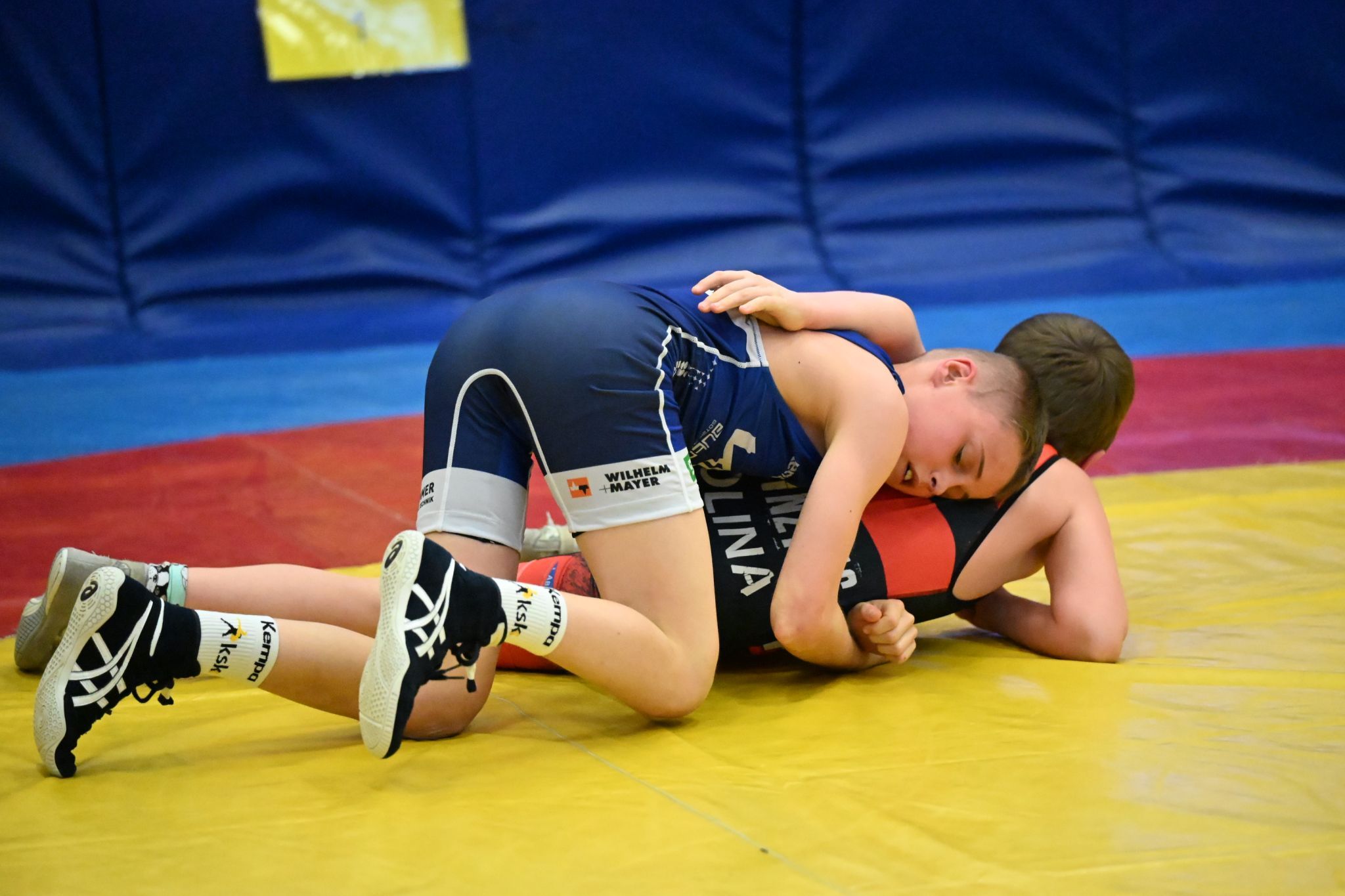 Meistens waren die Klauser Ringer oben auf.