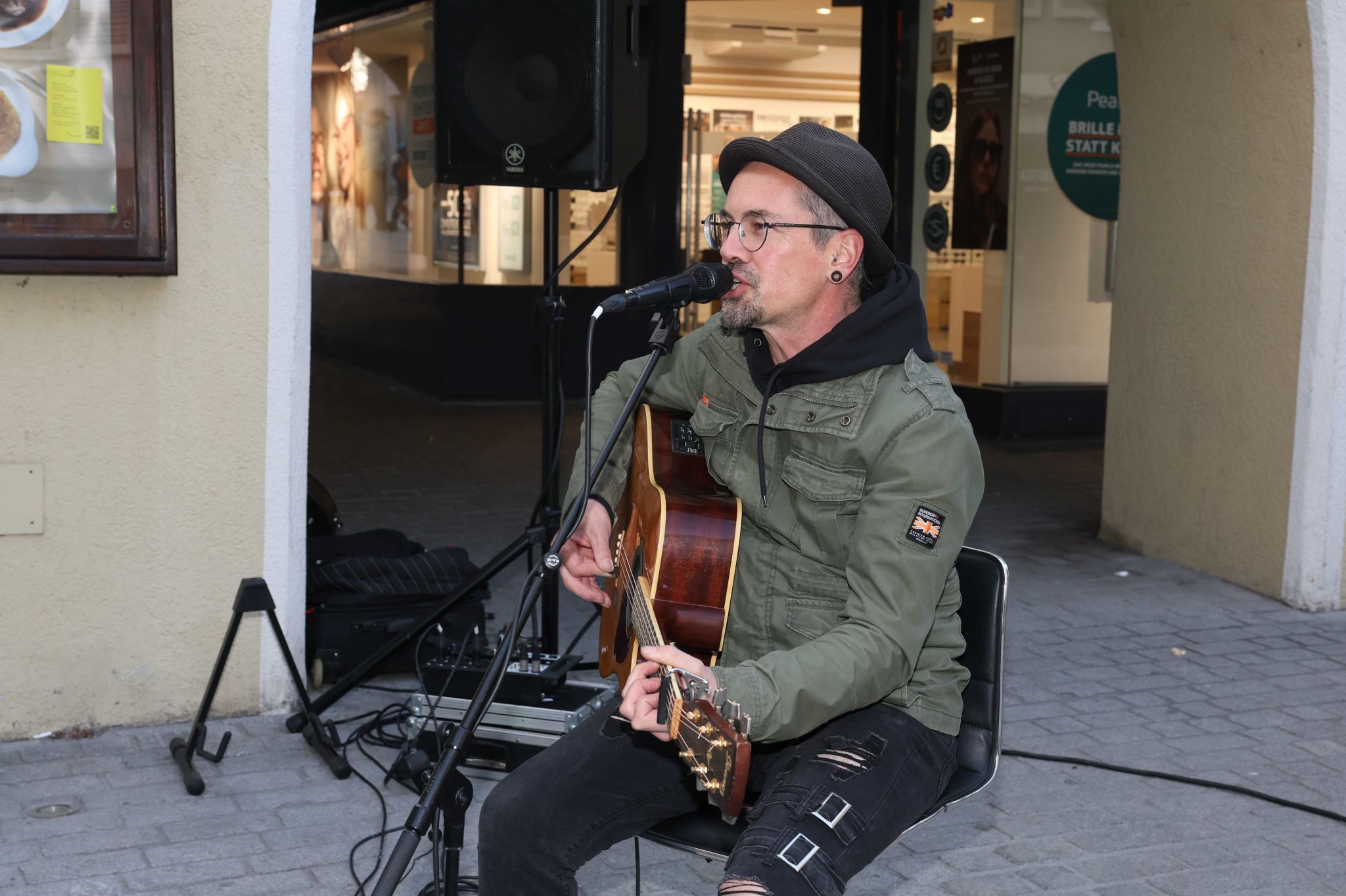 Falco Luneau in Aktion.