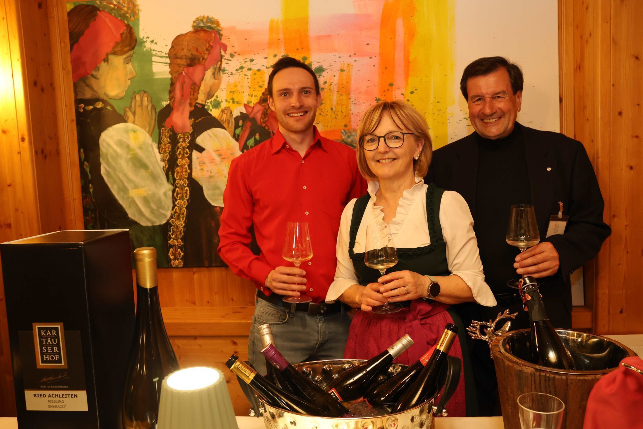 Jakob Stierschneider, Marlene Gugele und Karl Mandl.