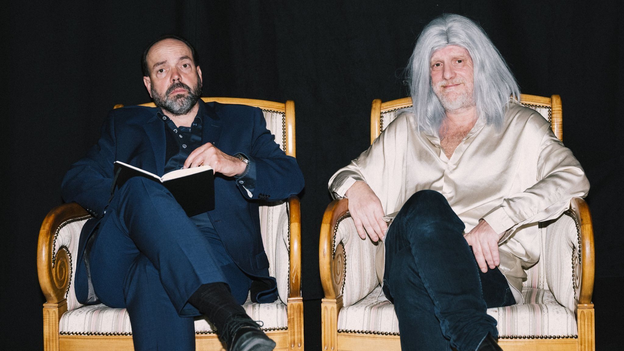 (Bild Spielboden) Kommende Woche gastieren Grissemann und Stachel im Dornbirner Spielboden. 