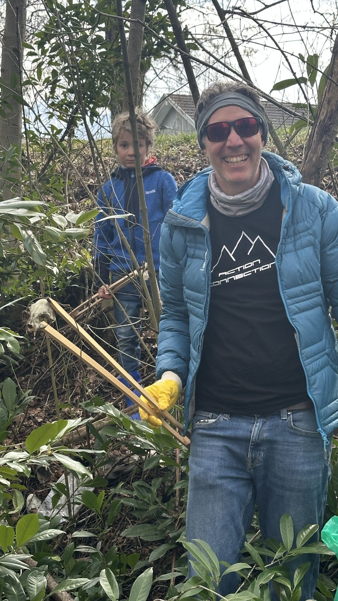 Der skurrilste Fund von Tobias Schäfer war ein Tierschädel. 