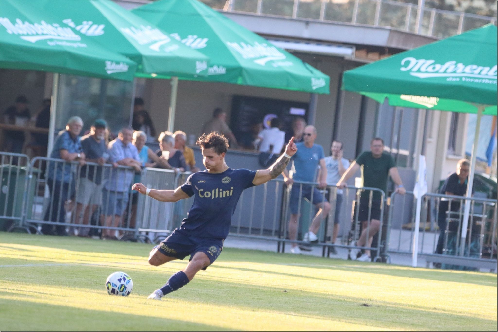 Carlos Berlinger schoss das Hohenemser Tor. KNOBEL