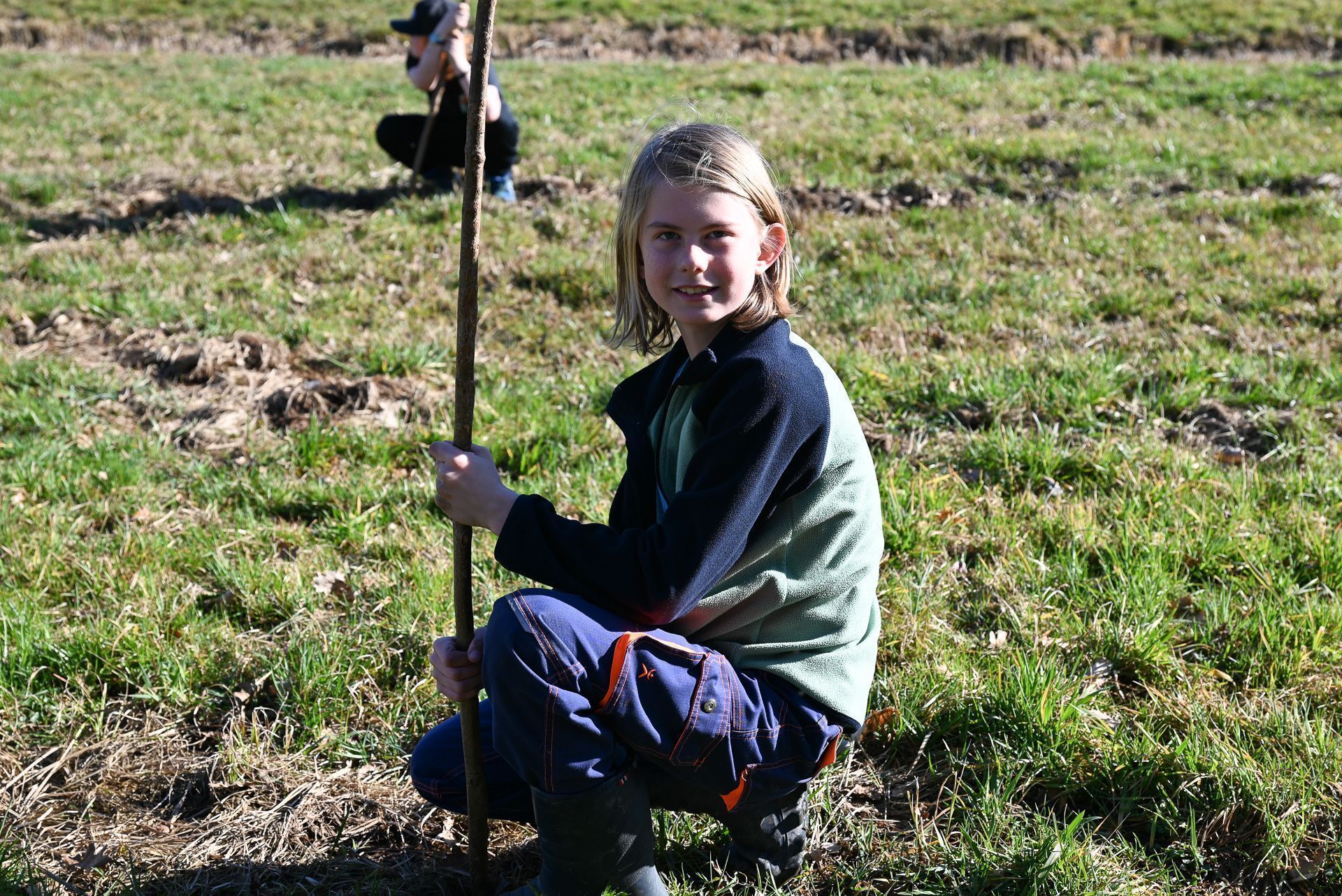 Jeppe verbringt gerne Zeit mit den Waldläufer-Gruppe.