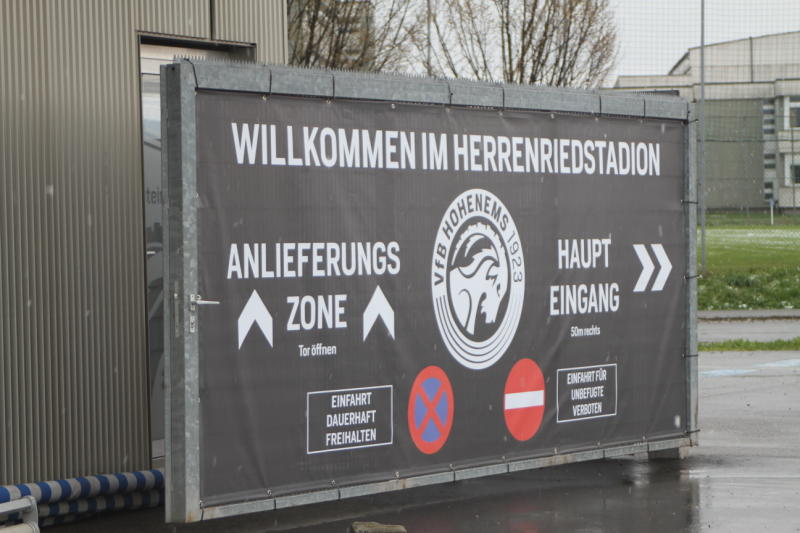 Alles Neu im Herrenriedstadion.