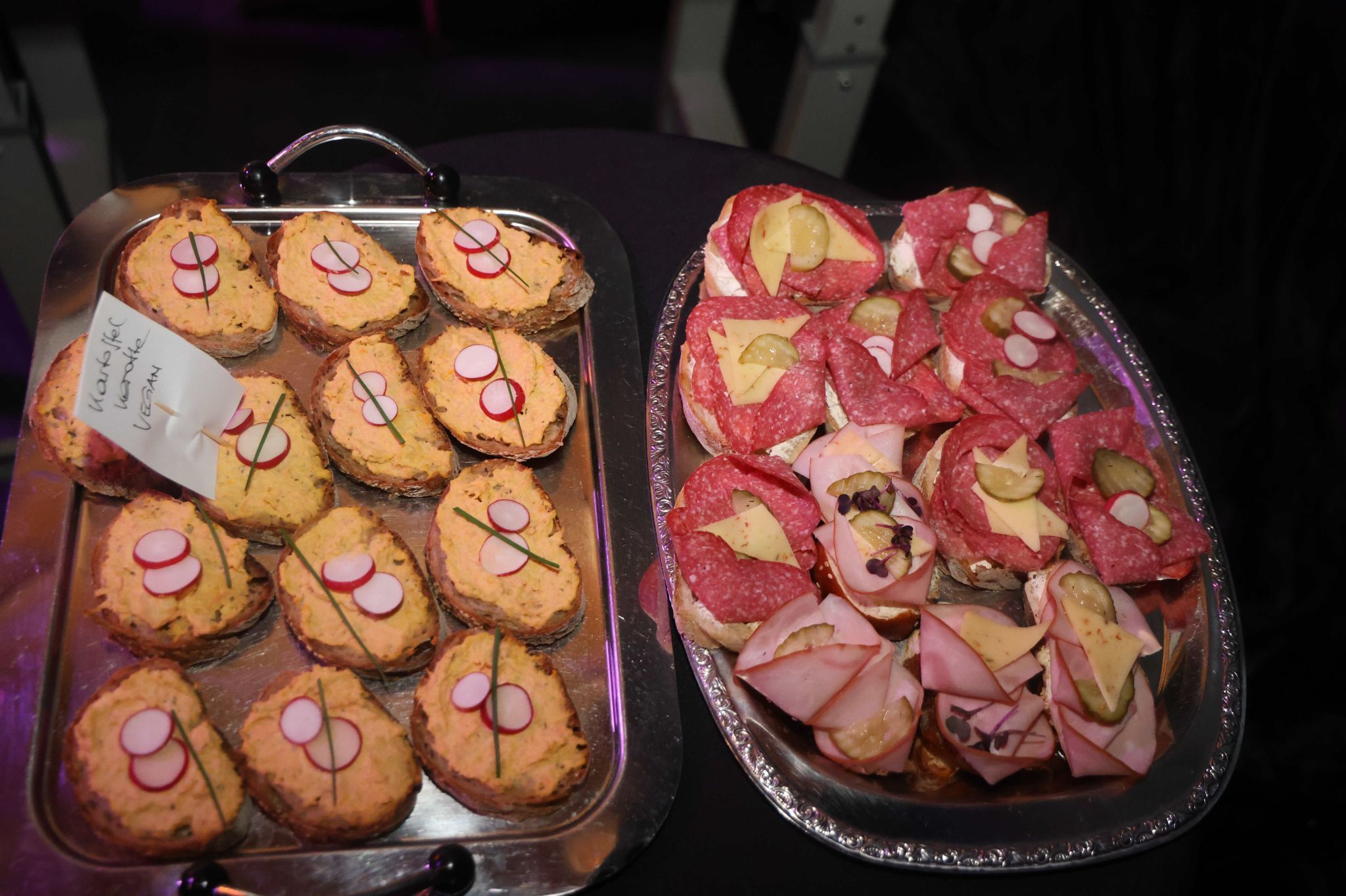 Veganes und Wurstiges war im Angebot.