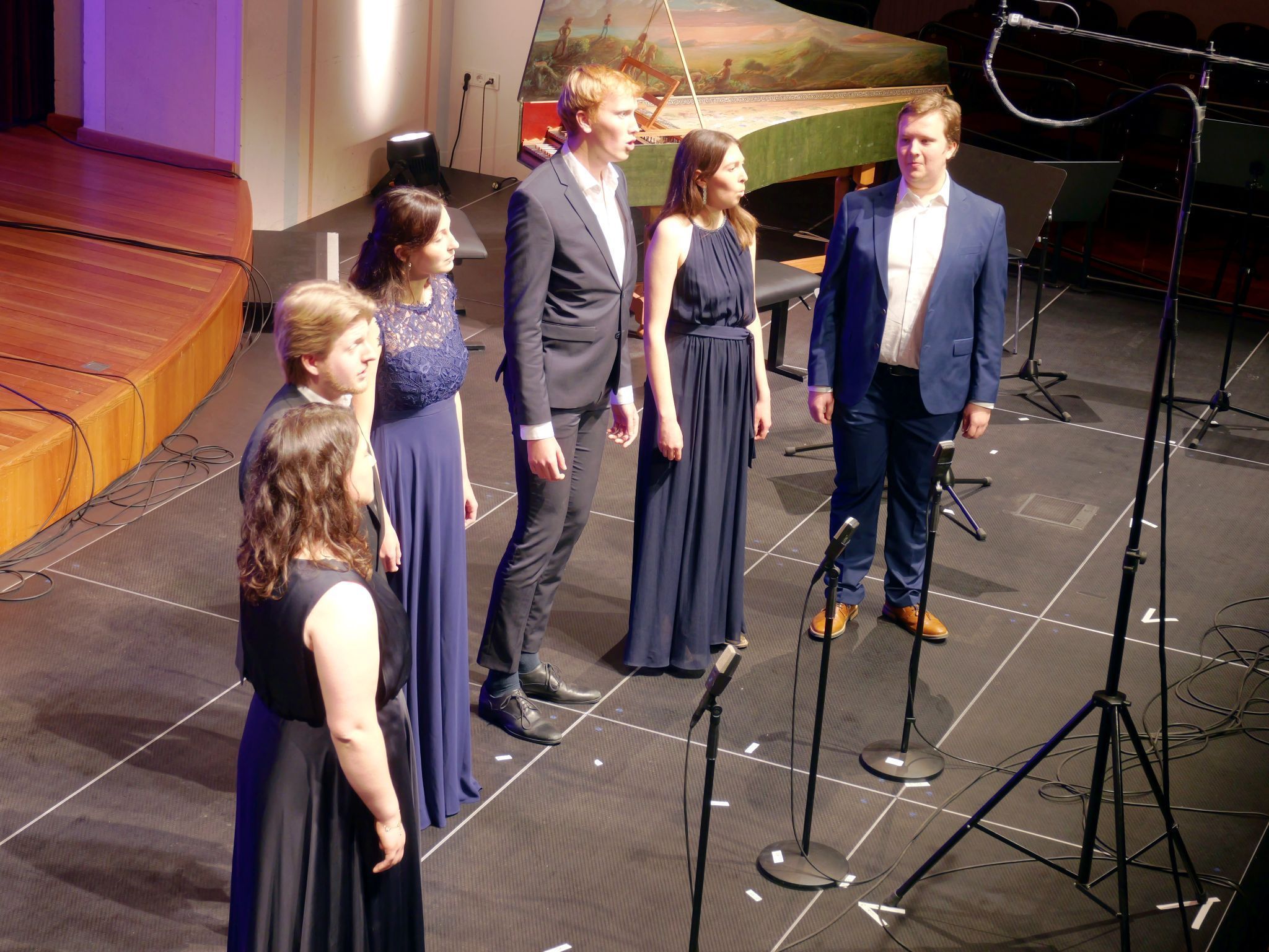 Das Vokalensemble „Sonance“ überzeugte mit fein abgestimmtem Chorklang und beeindruckender stimmlicher Präzision.