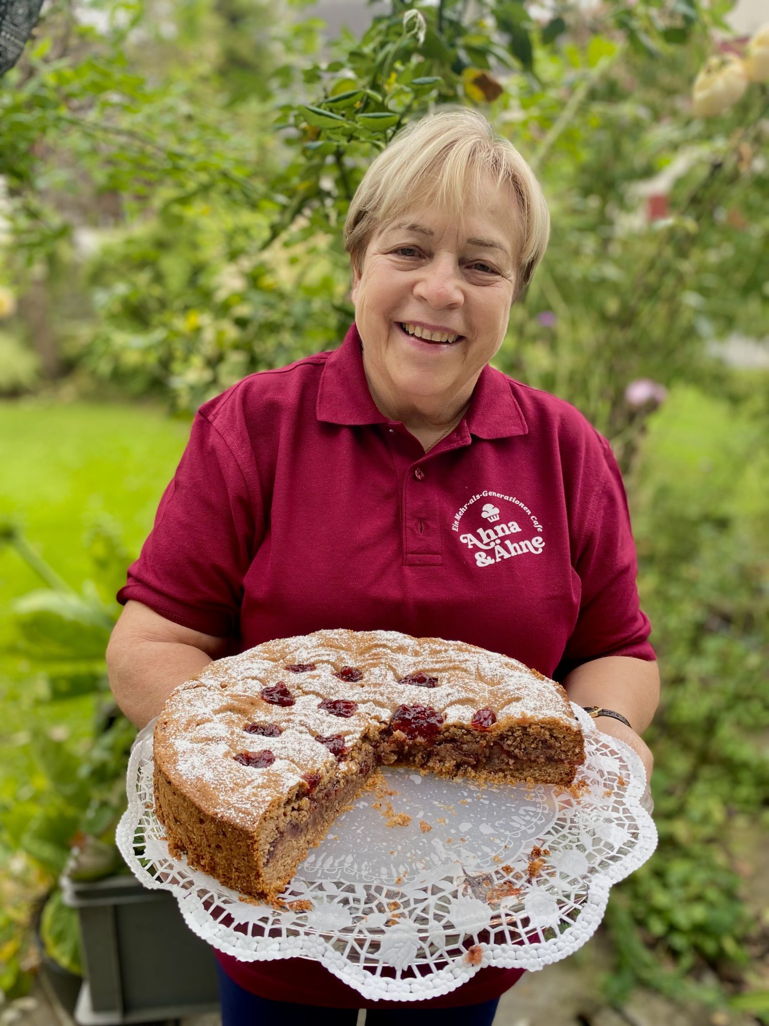 Barbara Gantner hat sich mit ihren Köstlichkeiten bereits einen Namen gemacht und ist eine tolle Bereicherung für den Verein Ahna & Ähne. 