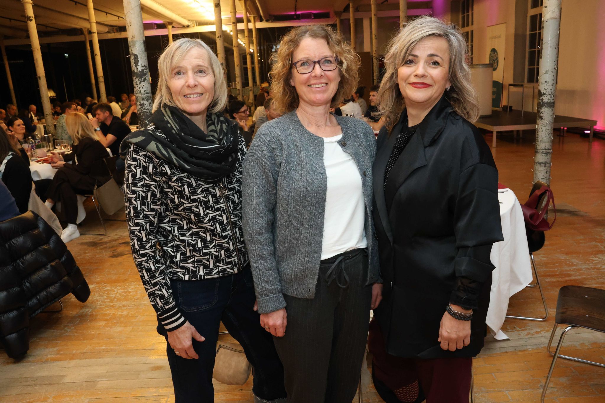 Erna Summer, Marion Entner und Biance Reiner.