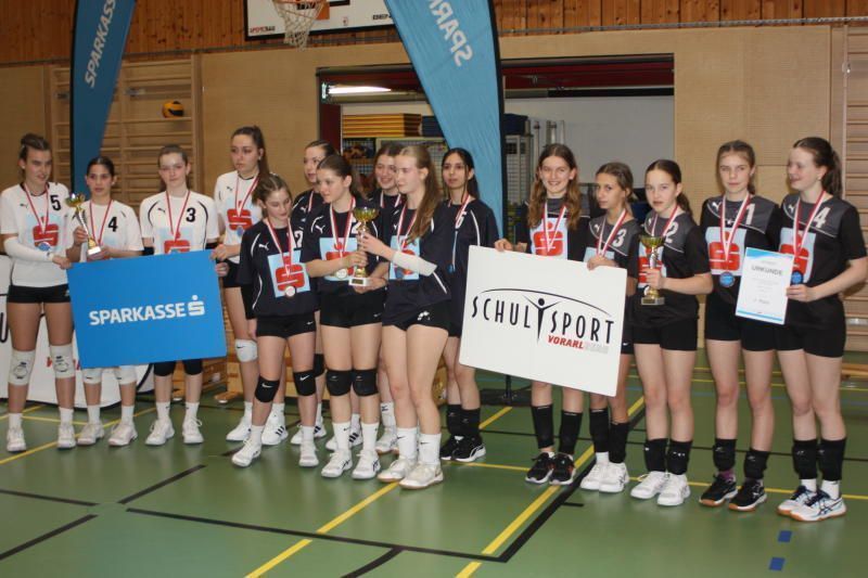 Die drei Erstplatzierten. 