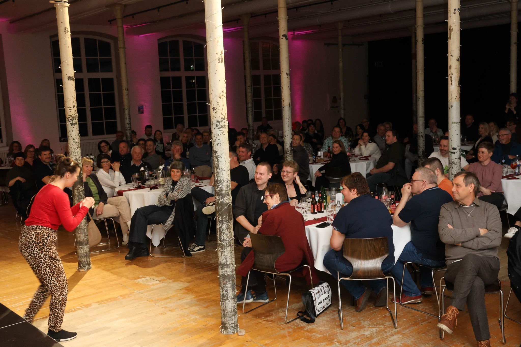 Suzie Blau Tulip kam dem Publikum nahe.