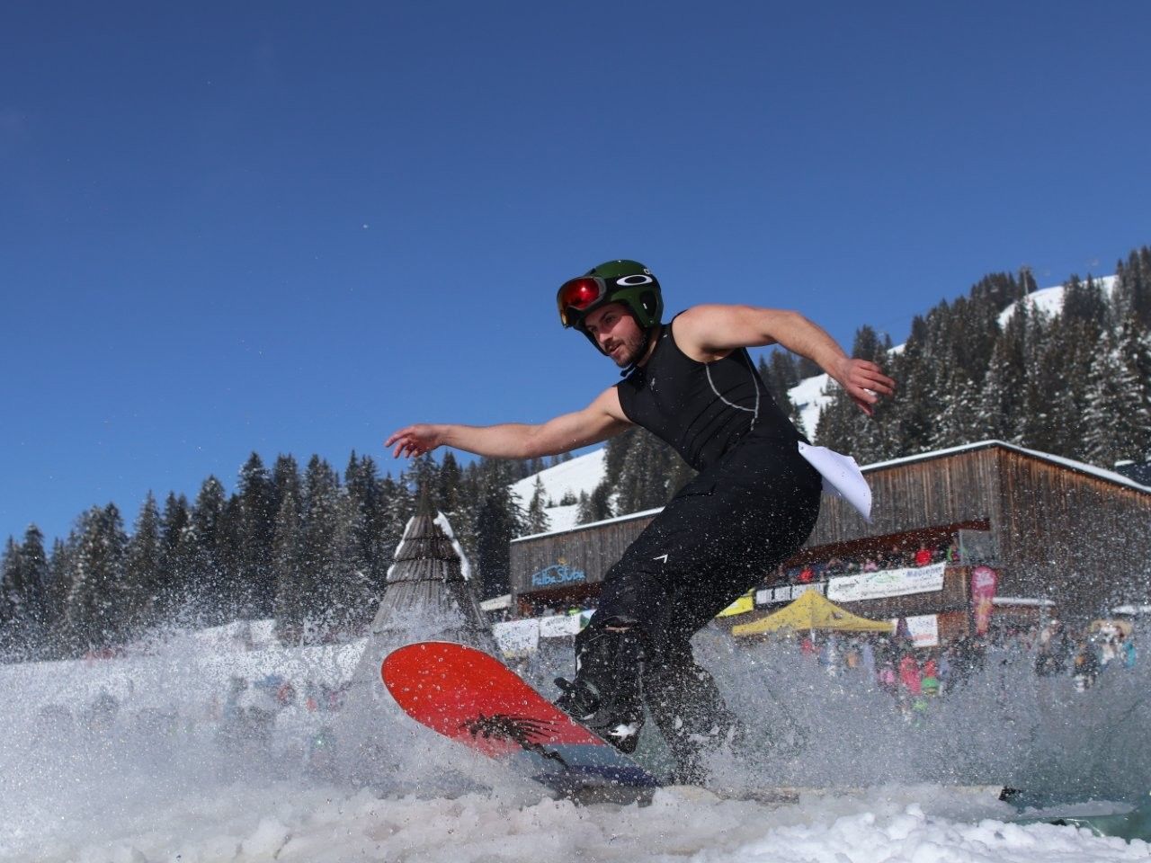 Der neue Wasserkönig wird in Laterns gesucht. 