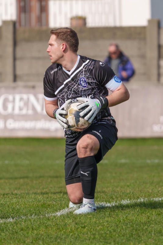 FC Lustenau Keeper Noah Küng. 