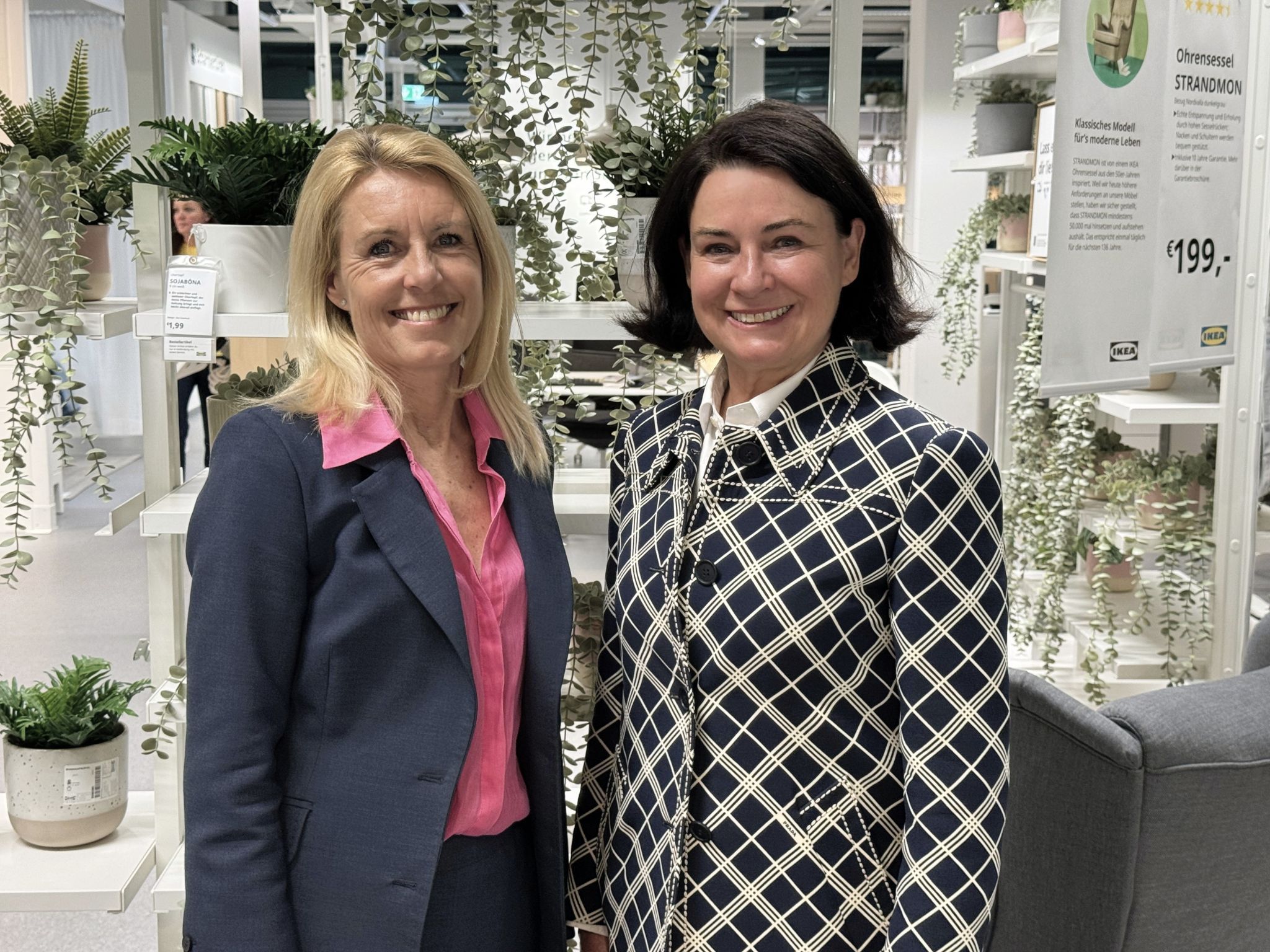 Petra Kreuzer (Wirtschaftskammer) und Angelika Böhler.