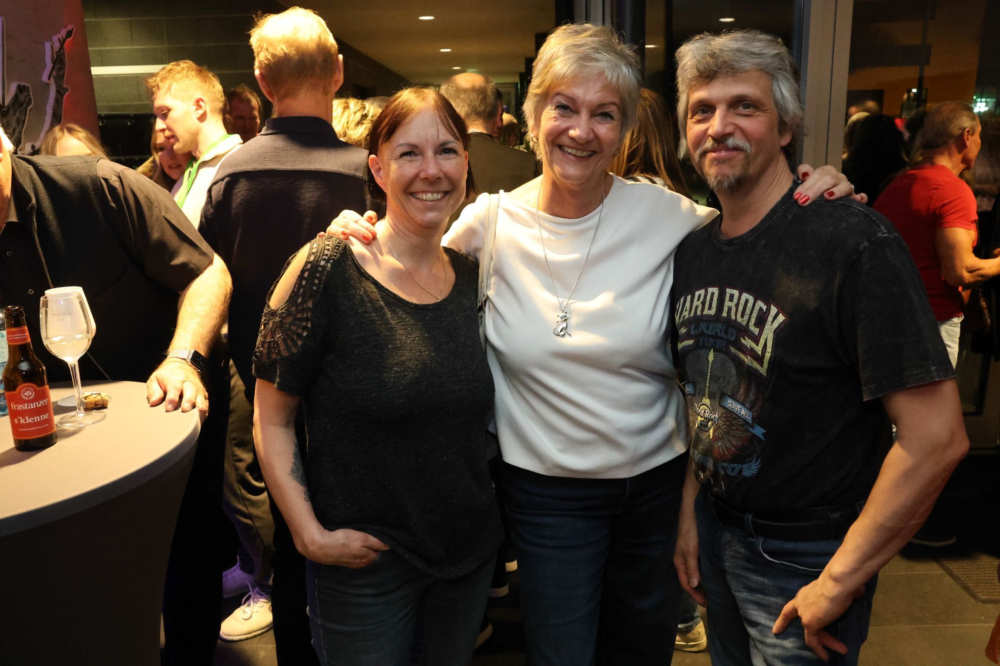 Heike Keckeis, Christine Wimmer und Wolfgang Keckeis.