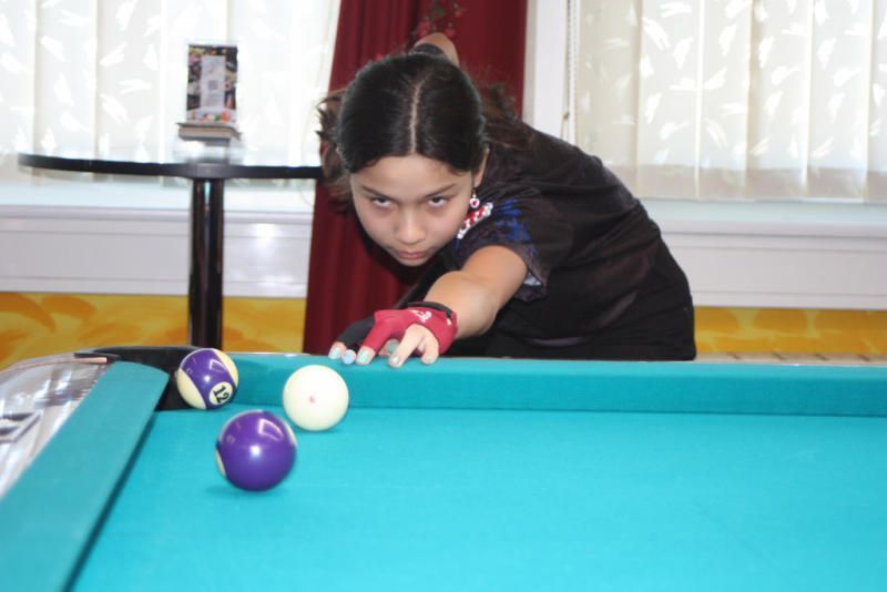 Selina Scherrer bewies Nerven und wurde Erste.