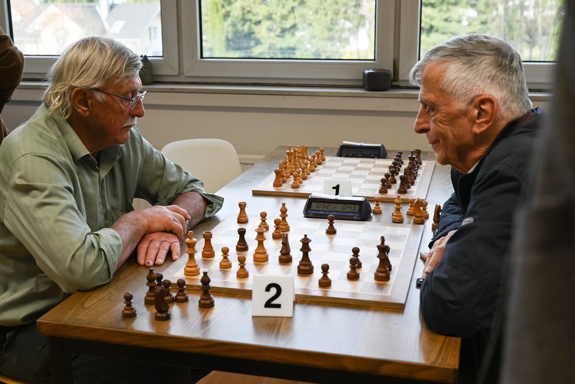 Höchste Konzentration herrschte bei den spannenden Partien. (BVS)