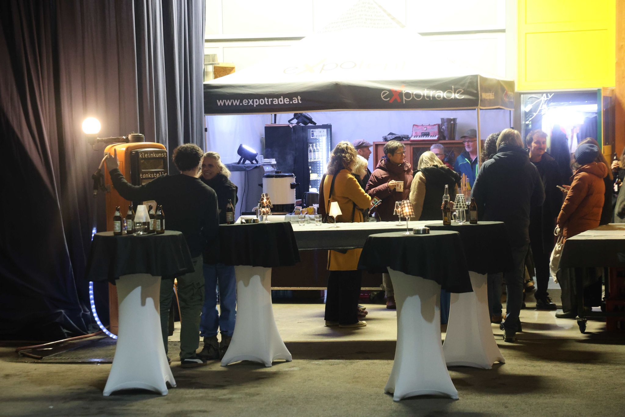 Aperitif vor dem Konzert.