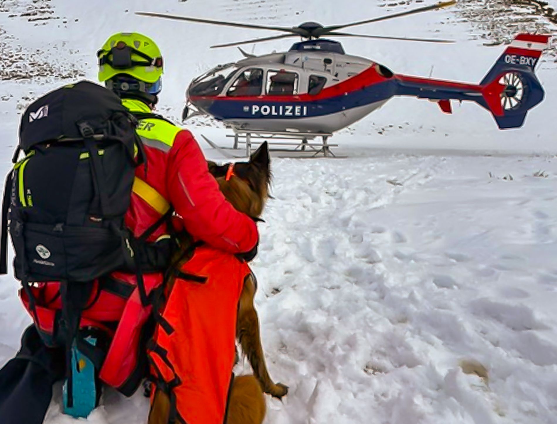 Ab Gefahrenstufe 3 steht ein Team am Stützpunkt der Libelle in Bereitschaft.