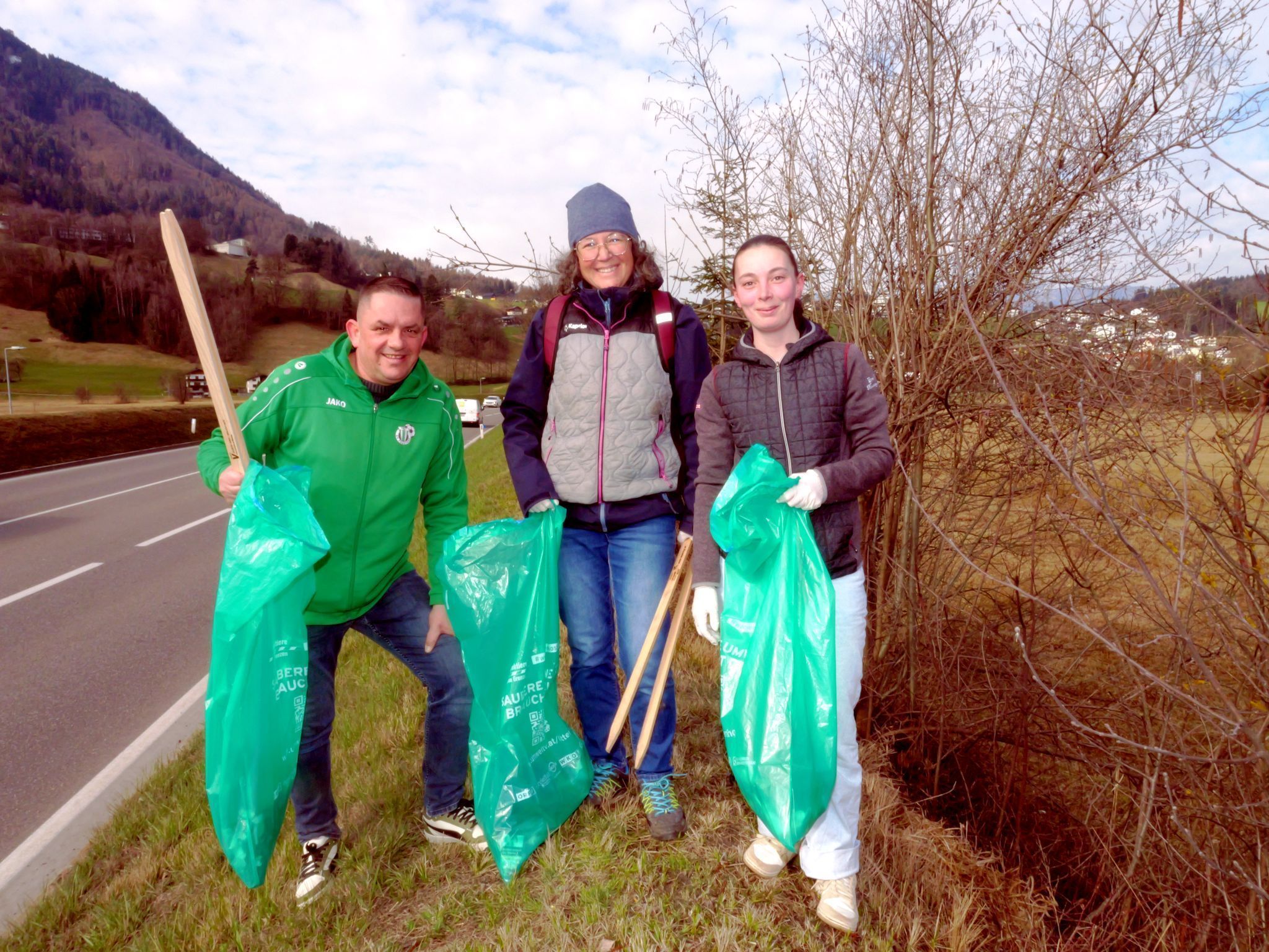 Der Dartclub Wild Devils Frastanz ließ im Frastanzer Ried nichts liegen.