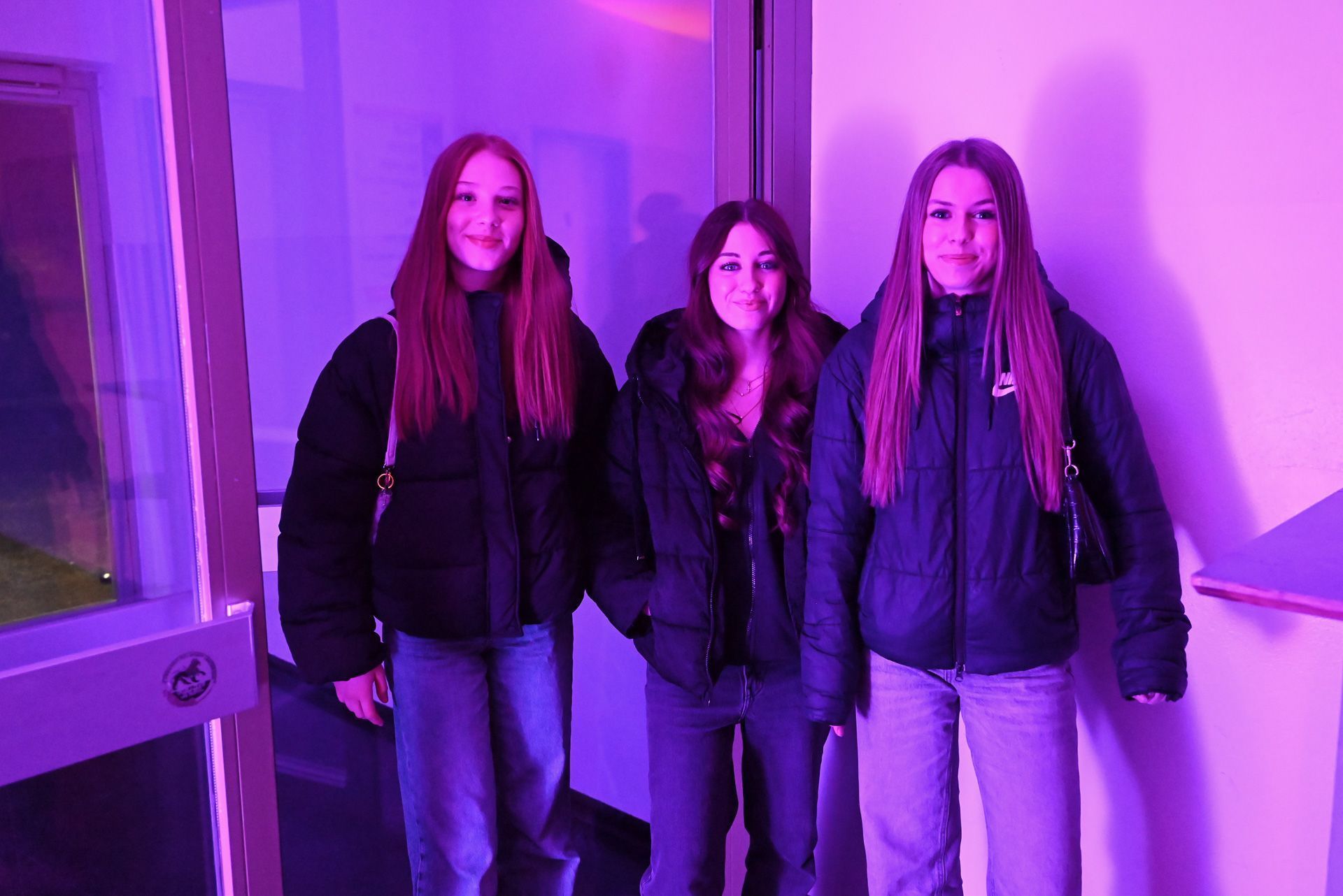 Sind begeisterte Hype Night-Besucherinnen: Lena, Emely und Hanna.