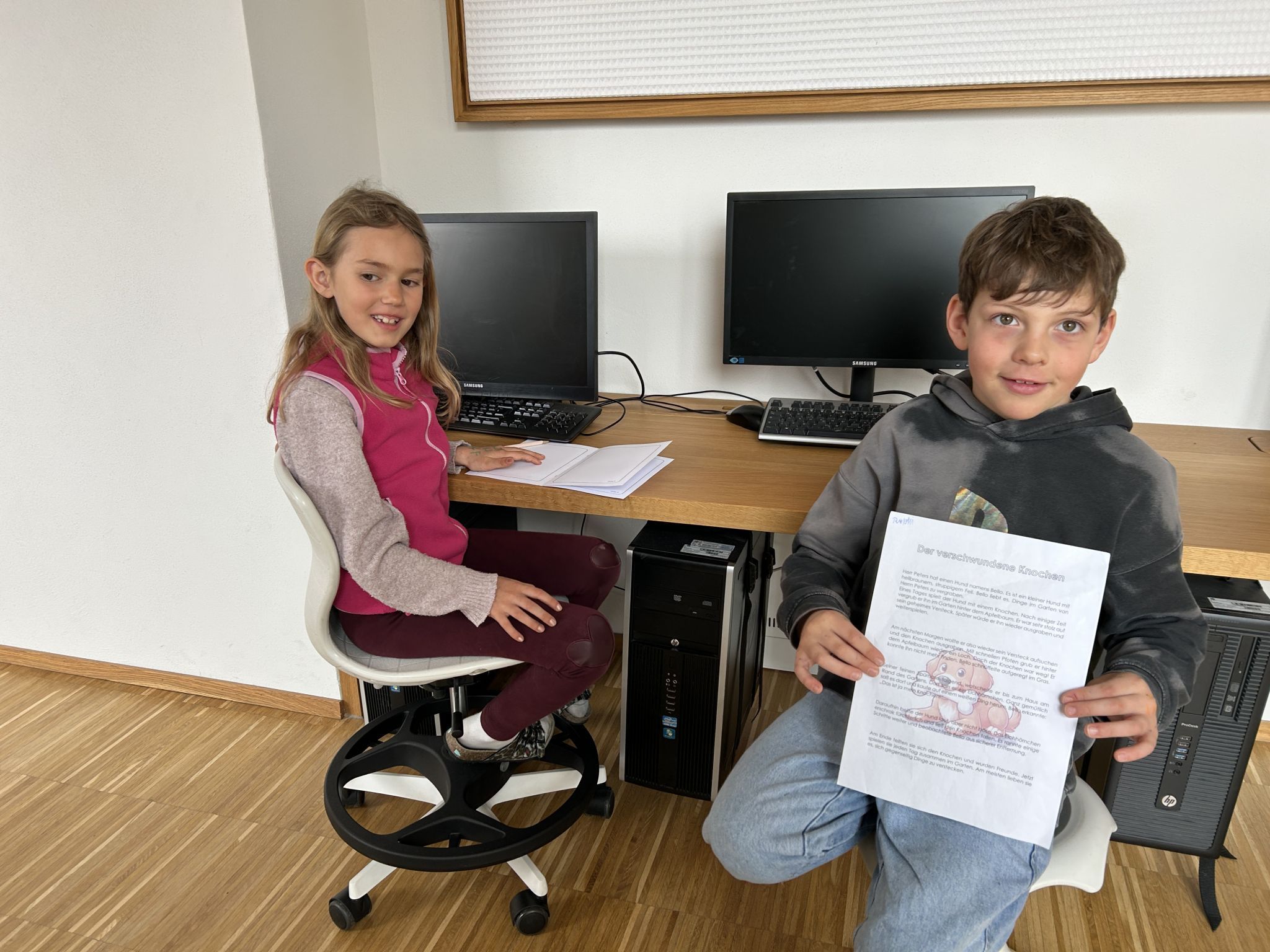 Lesetag an der Volksschule Tschagguns (Bildergalerie)