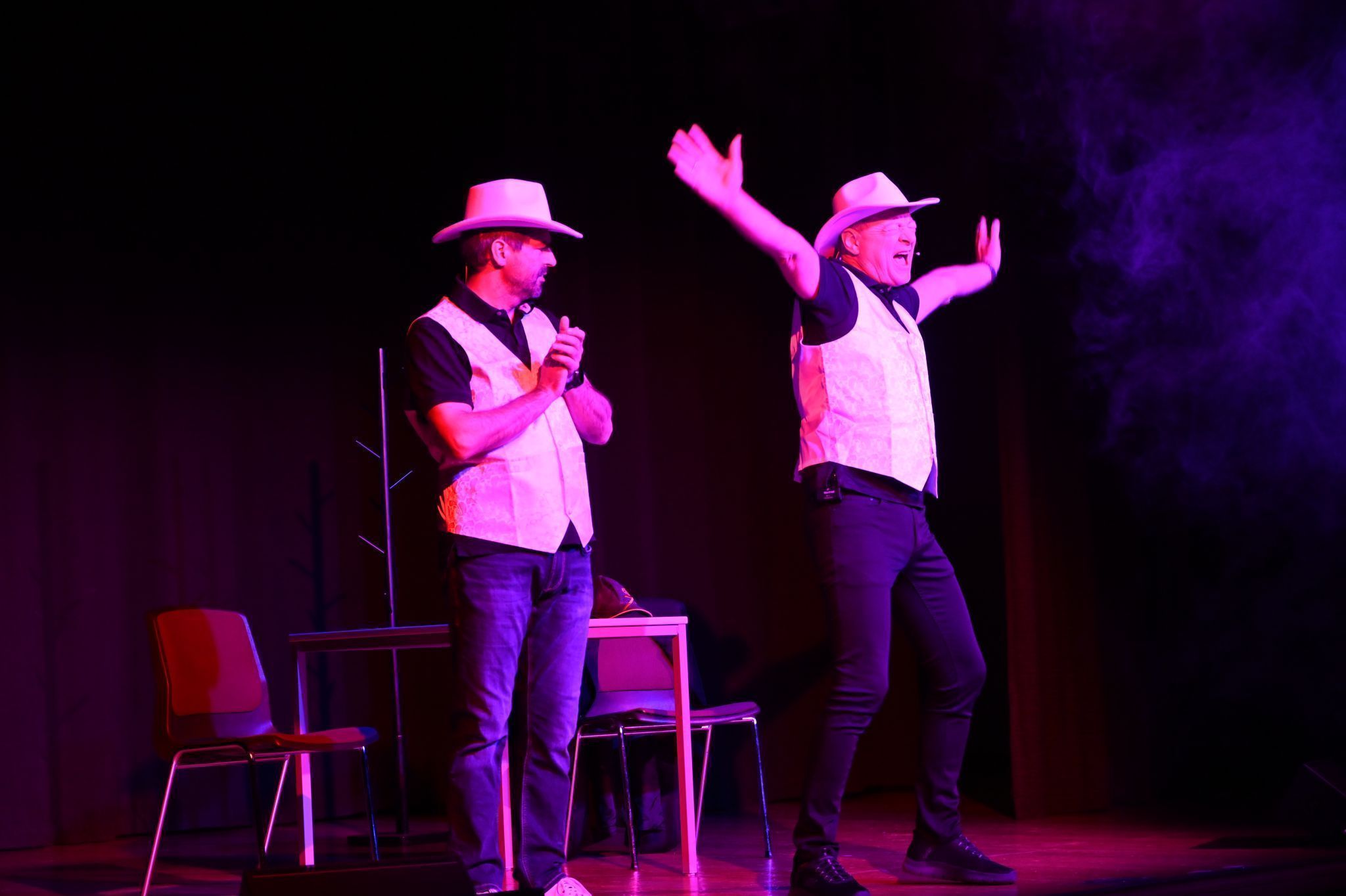 Ein super Duo - Markus Lins und Manfred Kräutler mit ihrem Programm 