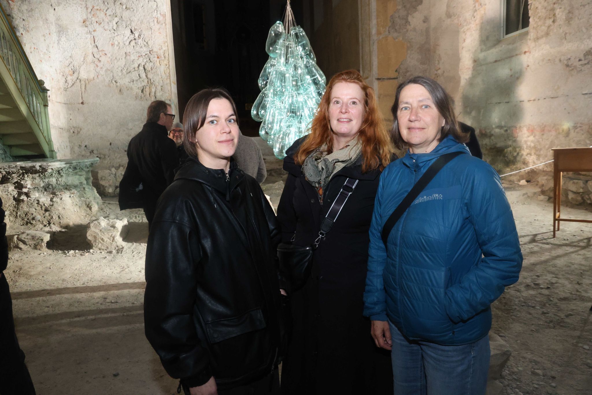 Künstlerinnen Klara Vith und Brigitte Spiegeler (Niederladne), Marlies Vith.