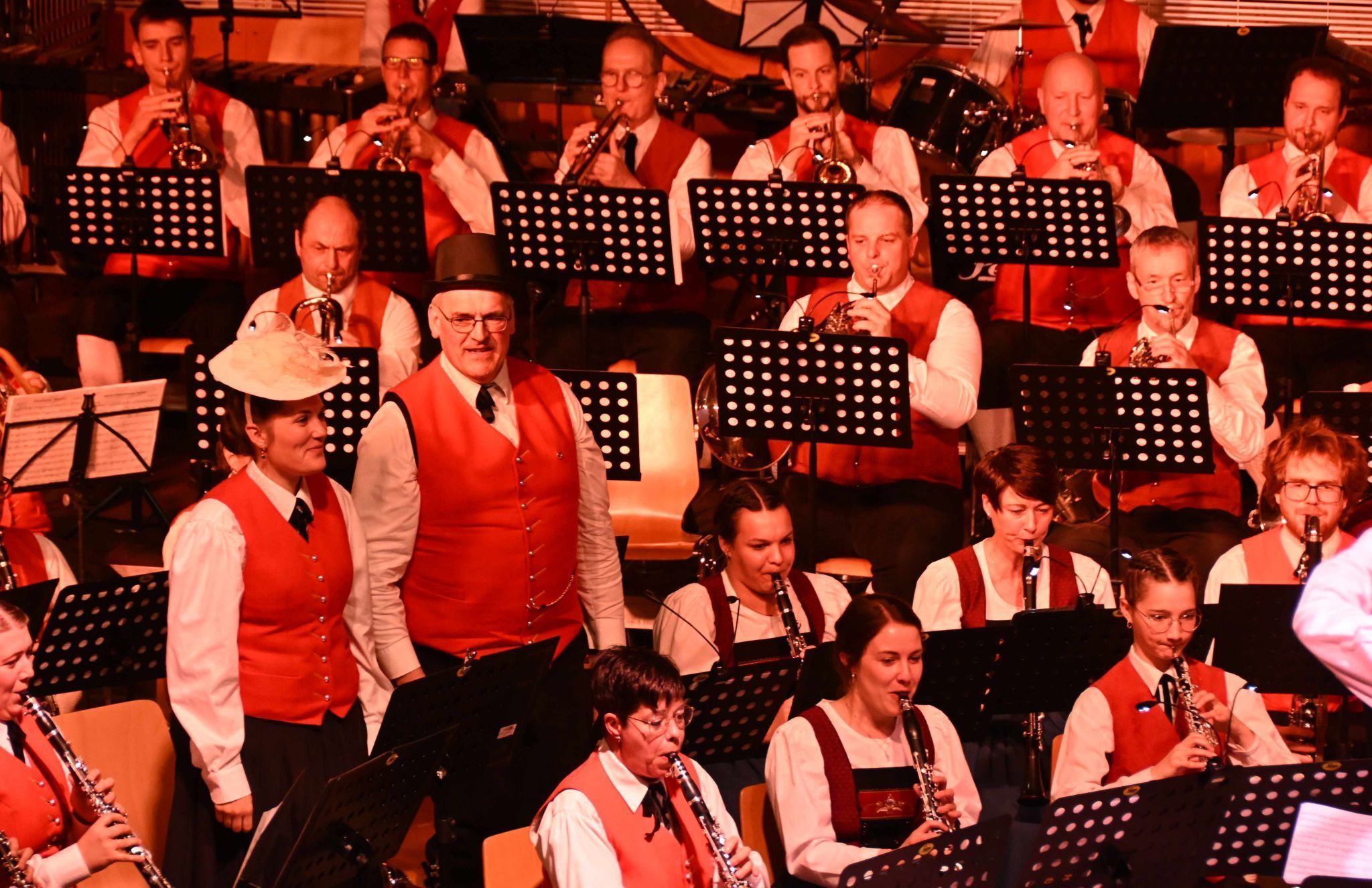 humorvolle Einlagen bei der Zugabe