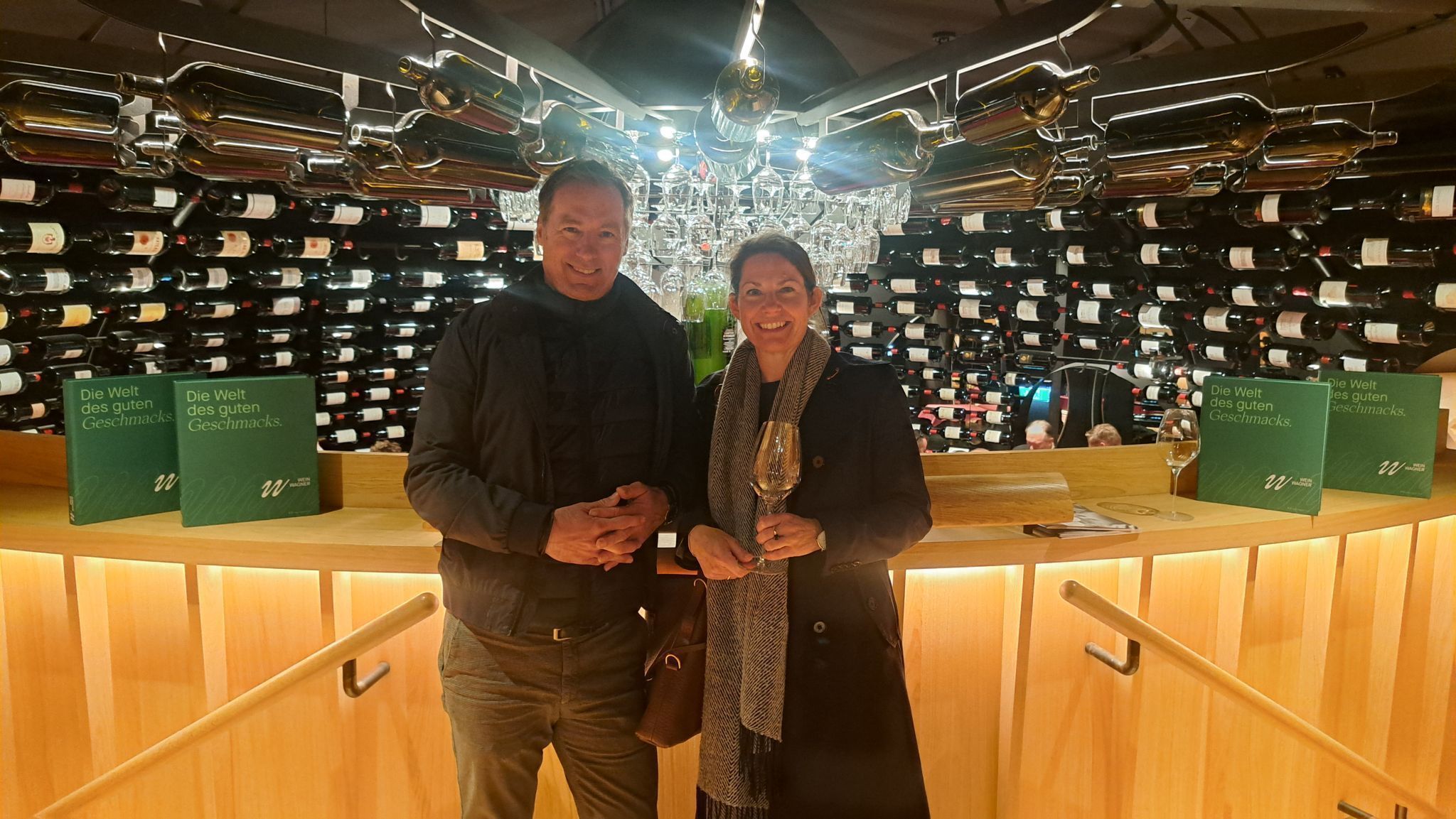 Dieter mit Stefanie Lins