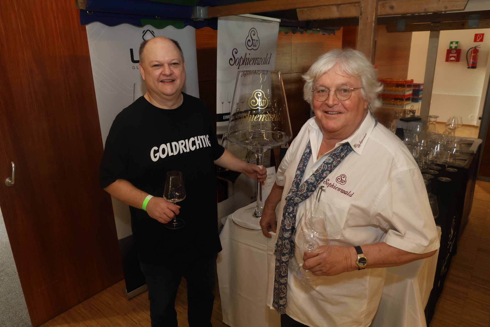 Steuerberater Michael Goldner und Gerhad Illek.