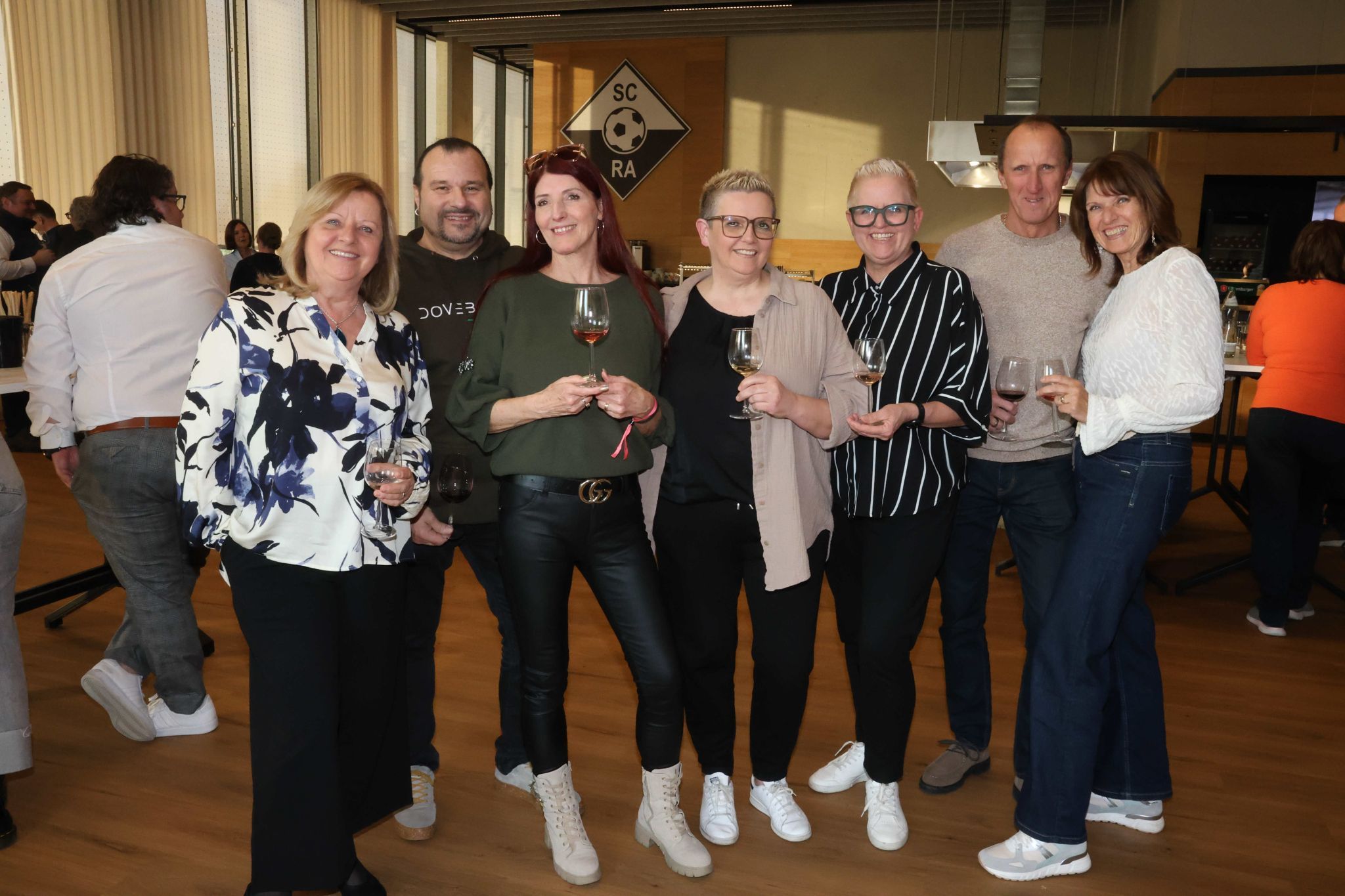 Beate Siegele, Domenico und Franziska Del Veccio, Kiki Mayer, Karin Matjasic, Roland und Elke Siegele.