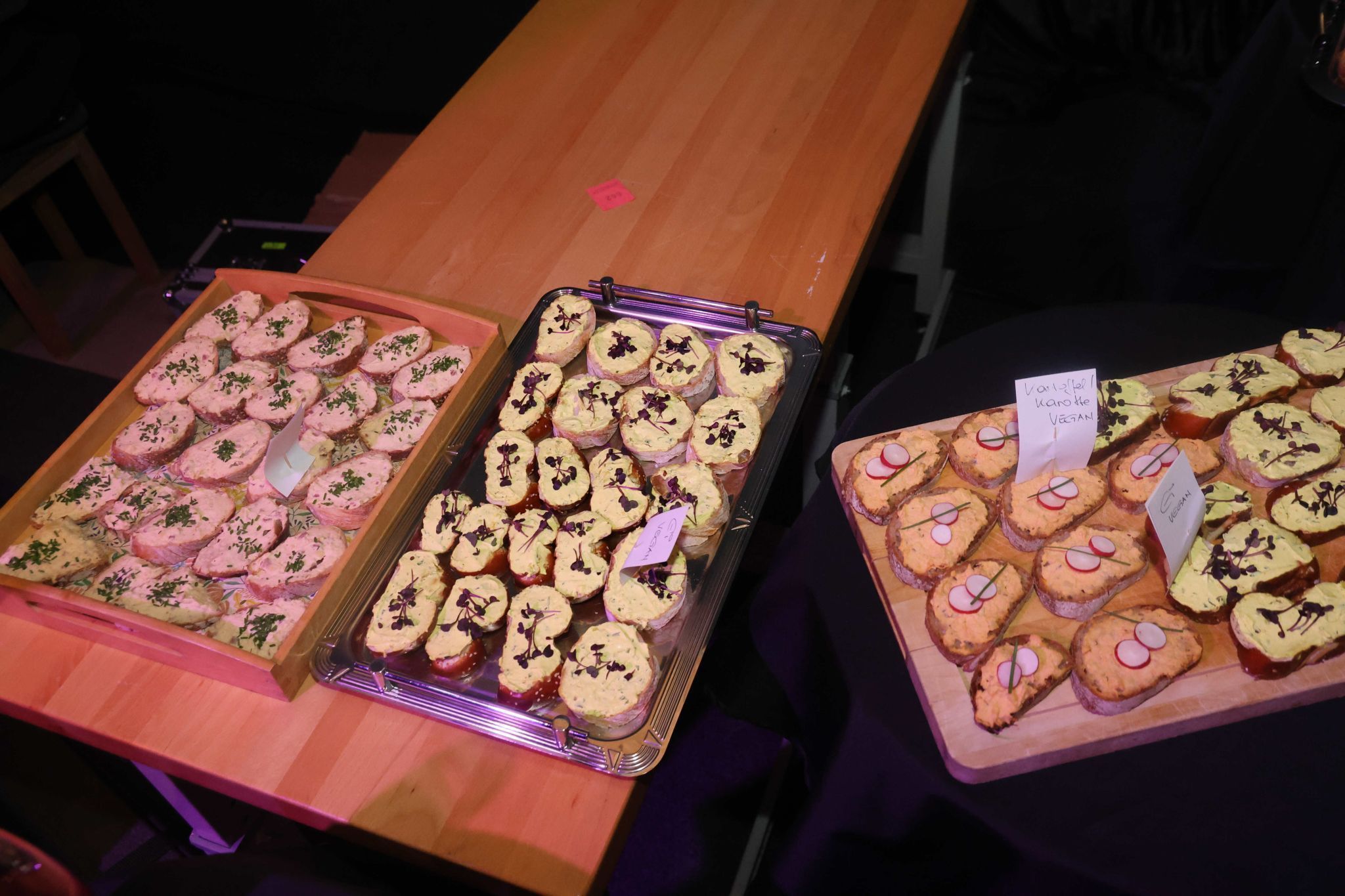 Verpflegung für Premierenparty und Geburtstagsfest.