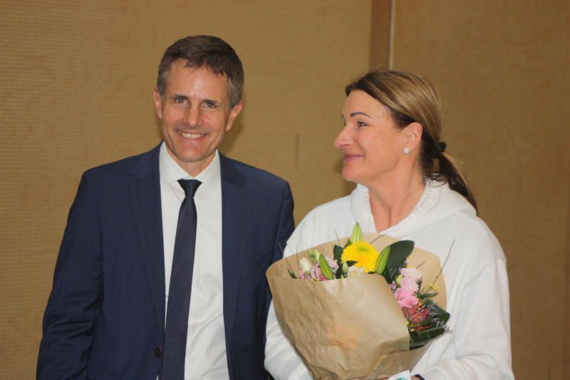 Birigt Butt und Heiko Richter. 