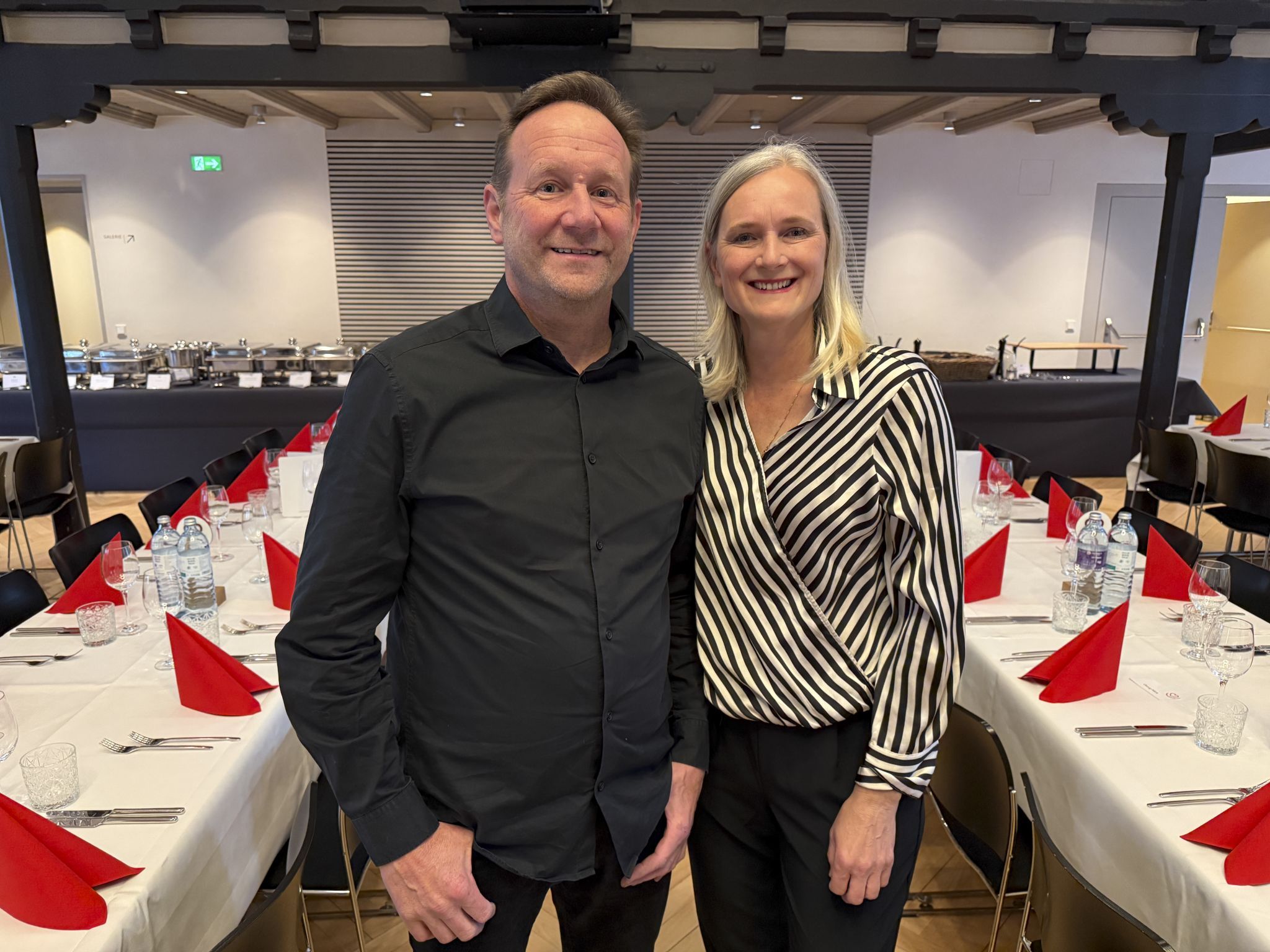 Heidi Stückelschweiger und Johannes Klien waren im Löwensaal