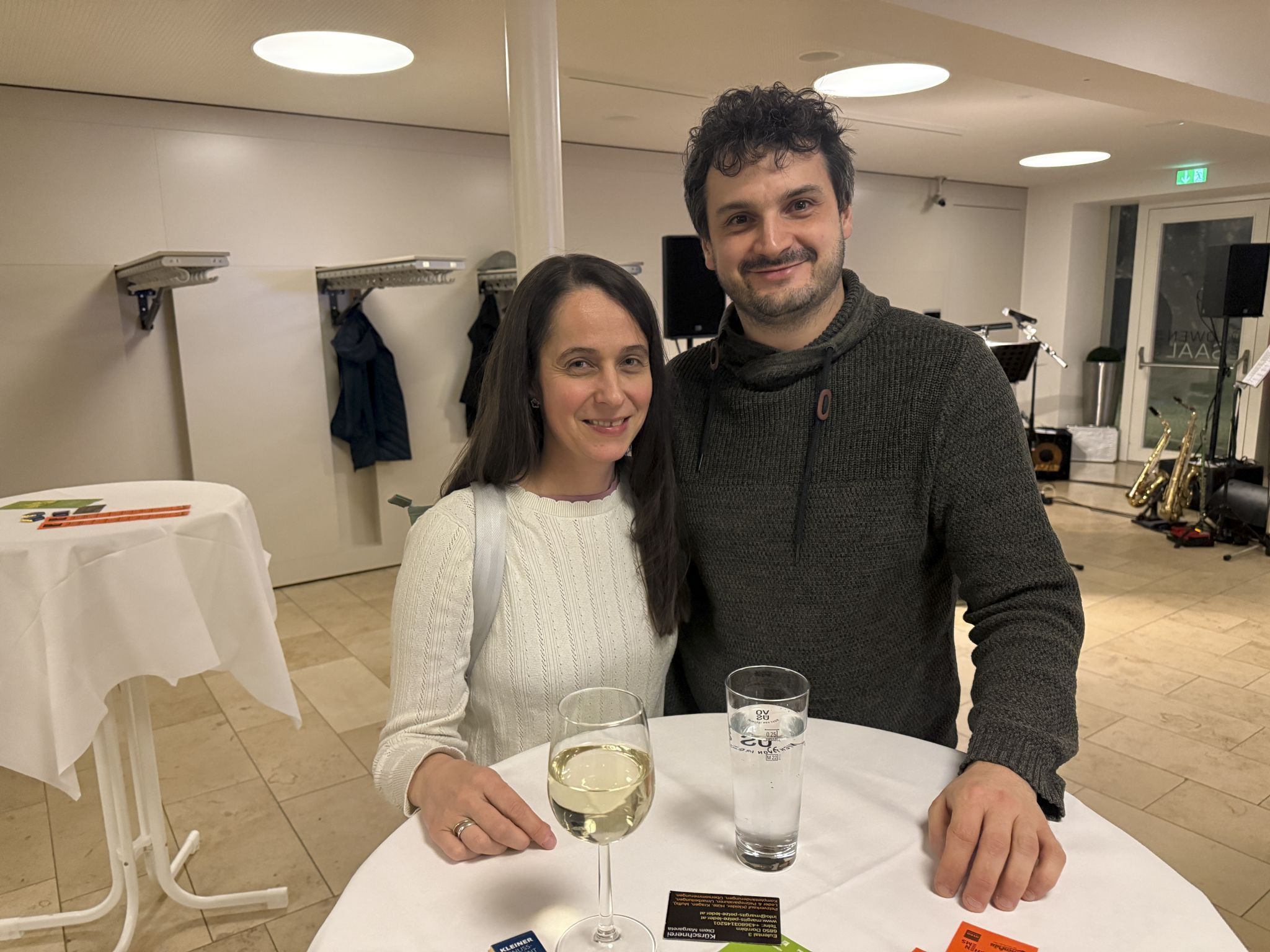 Silvia und Dominik Correoso hatten gut lachen an diesem Abend