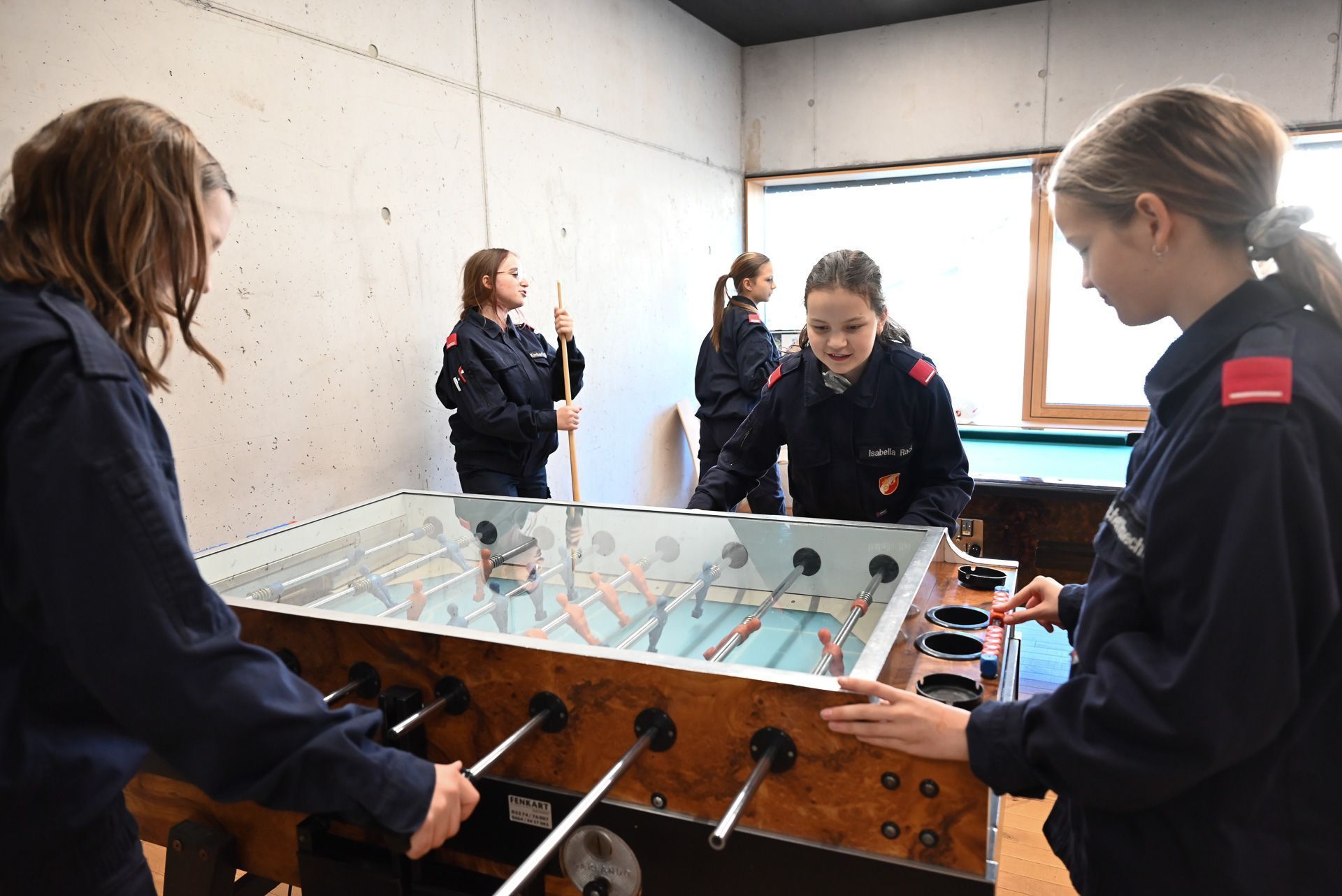 Bereits bei der Feuerwehrjugend wird Zusammenhalt groß geschrieben.