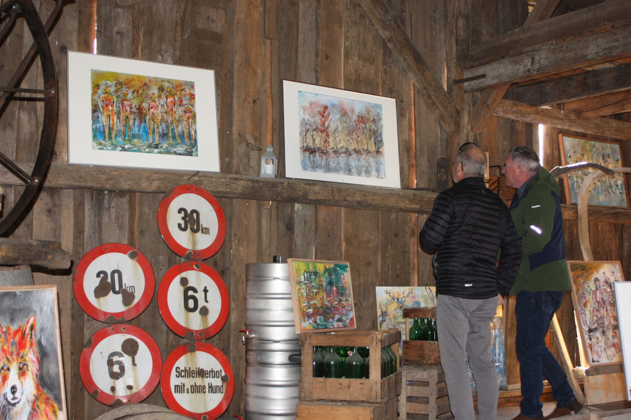 Besonderes Ambiente. 