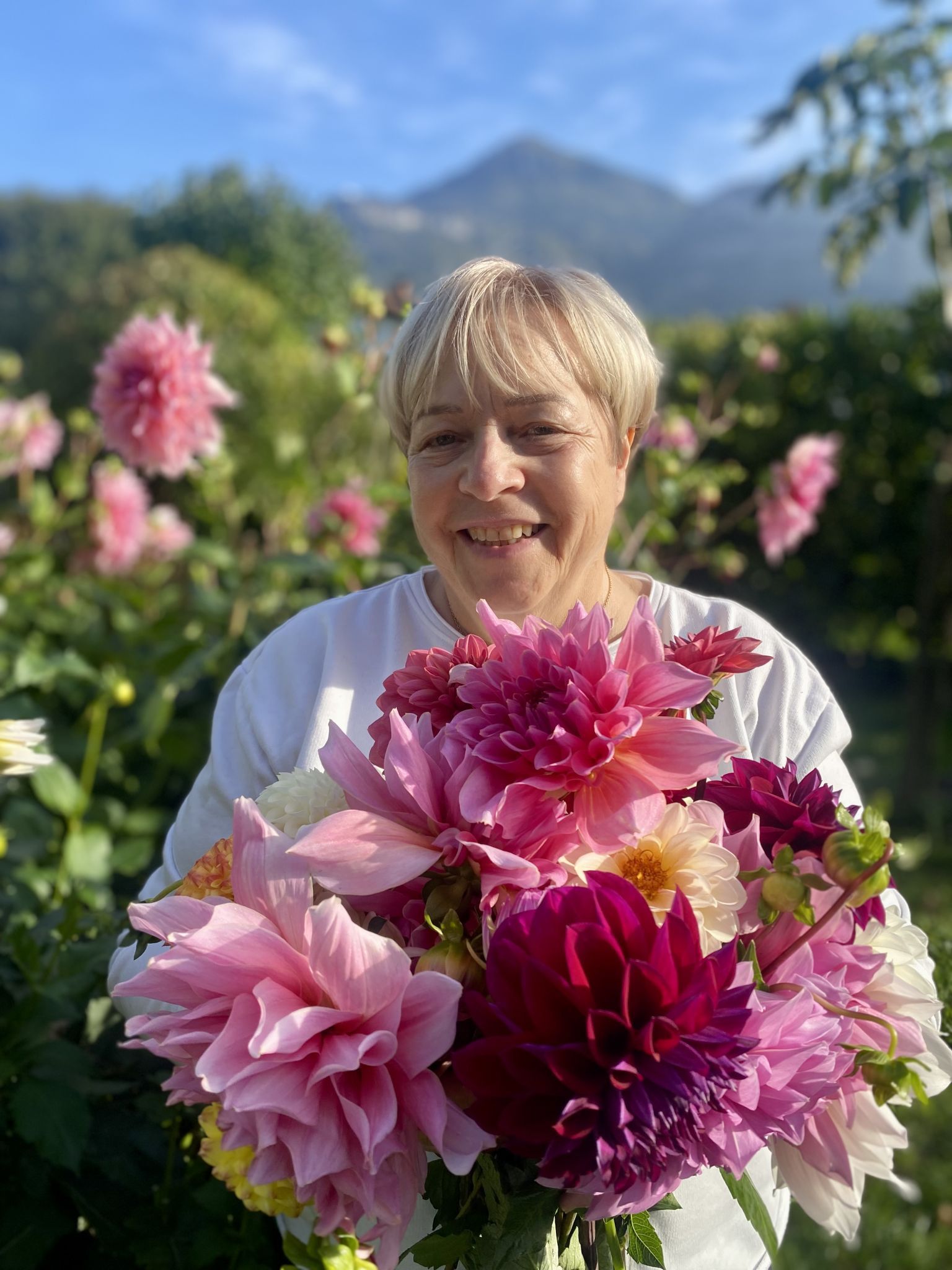 Gärtnern ist ebenfalls eine große Leidenschaft der Dornbirnerin. 