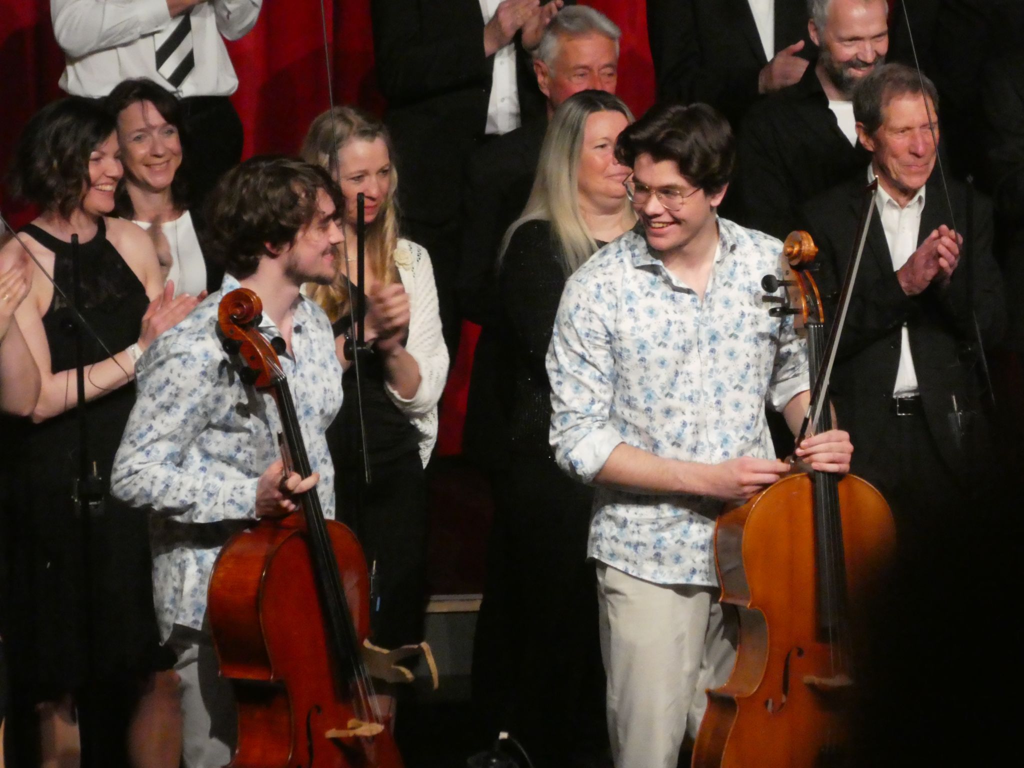 Die zwei Cellisten von den 