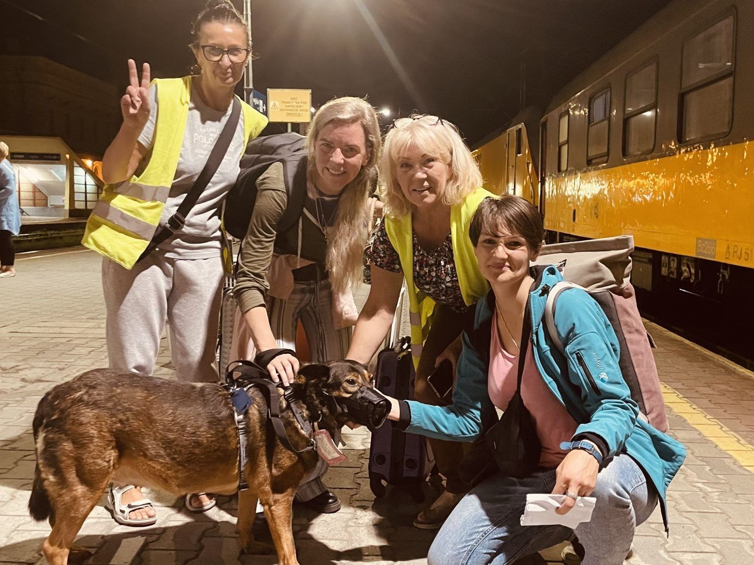 Maryna Liapina floh mit 44 Tieren von der Ukraine nach Österreich