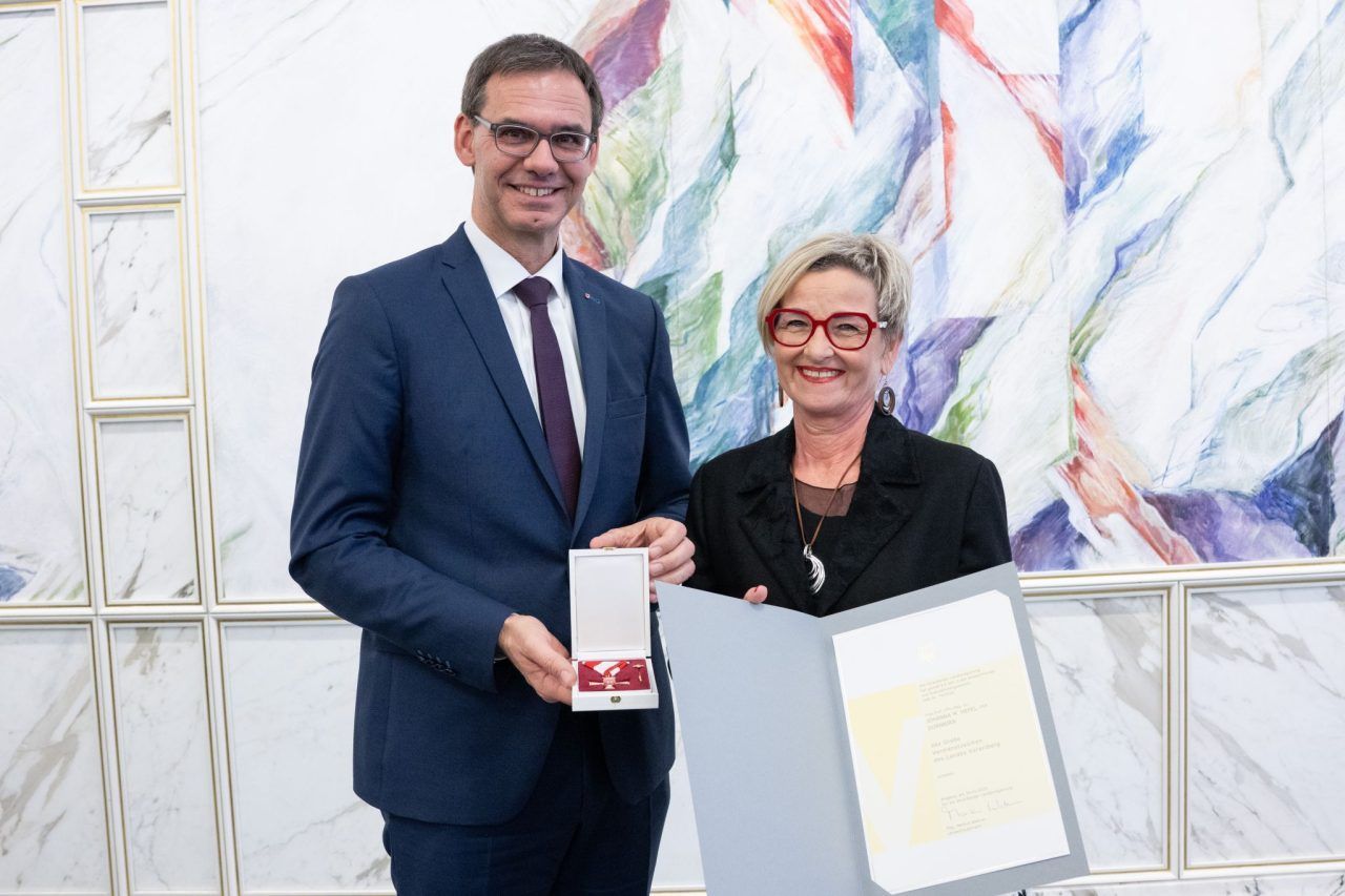 Dornbirnerin Johanna Hefel erhält hohe Landesauszeichnung