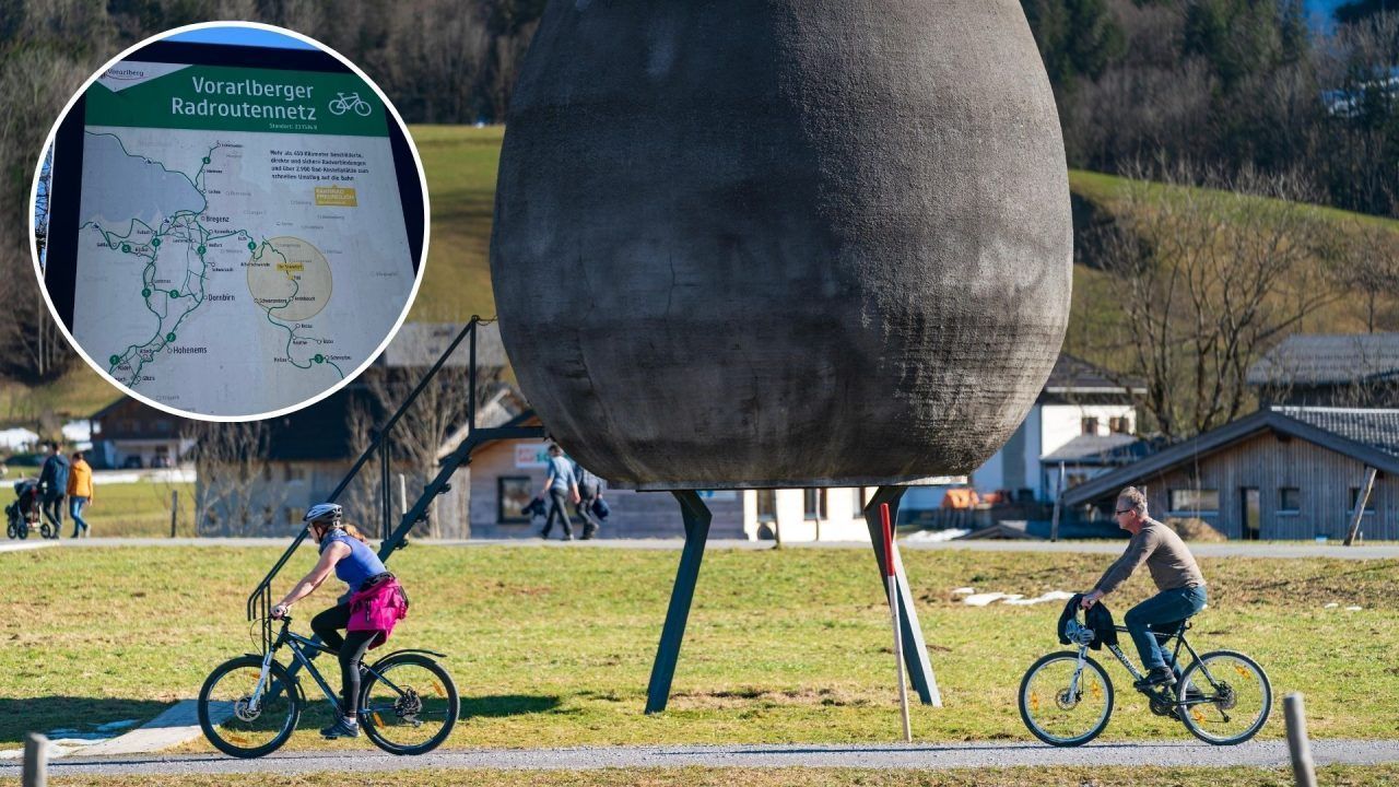 Mehr Platz und Sicherheit für Radler im Bregenzerwald