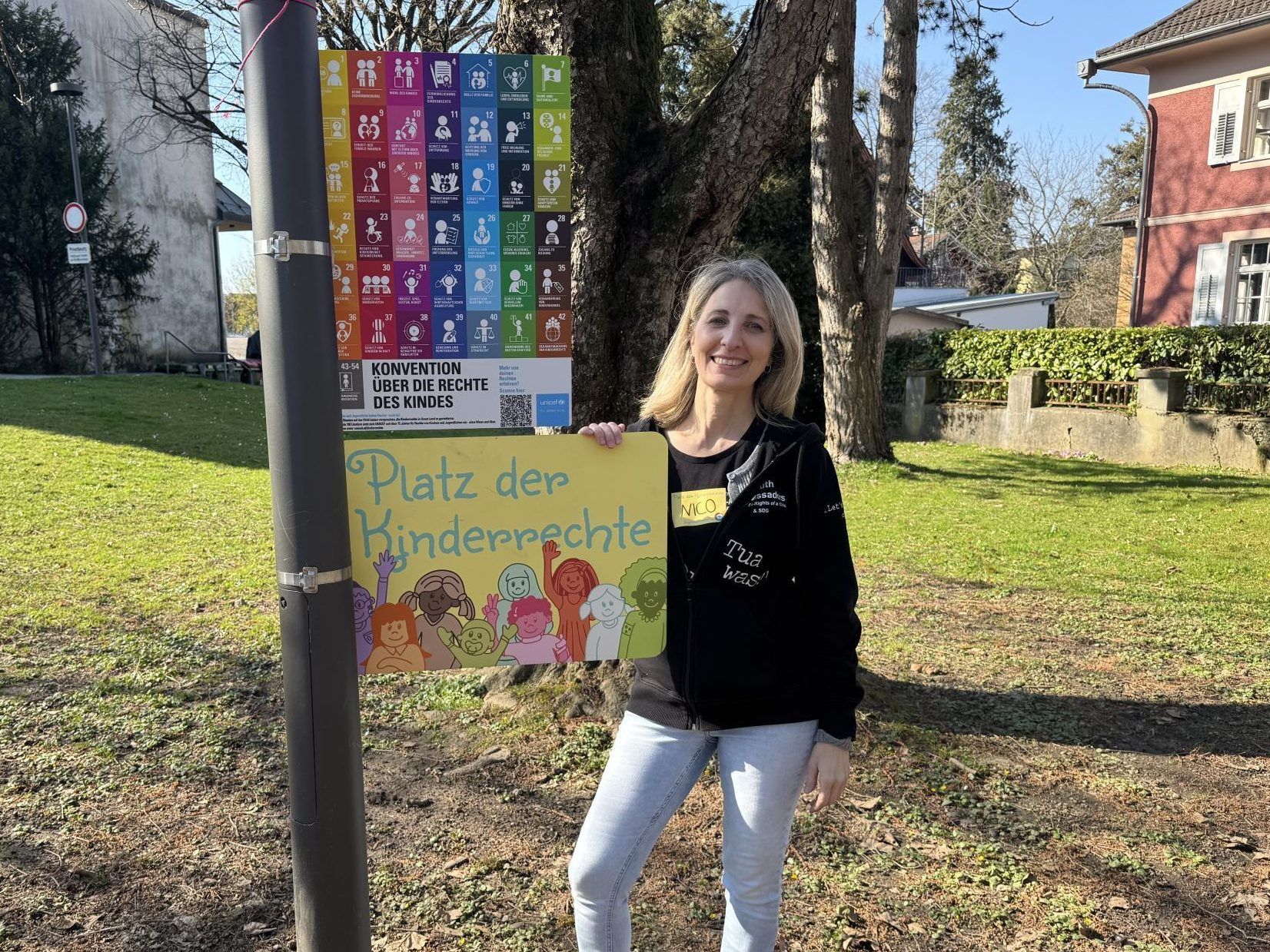 Österreichs erster Kinderrechte Park wurde in Dornbirn eröffnet