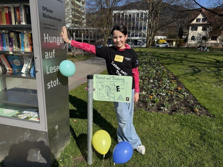 Österreichs erster Kinderrechte Park wurde in Dornbirn eröffnet
